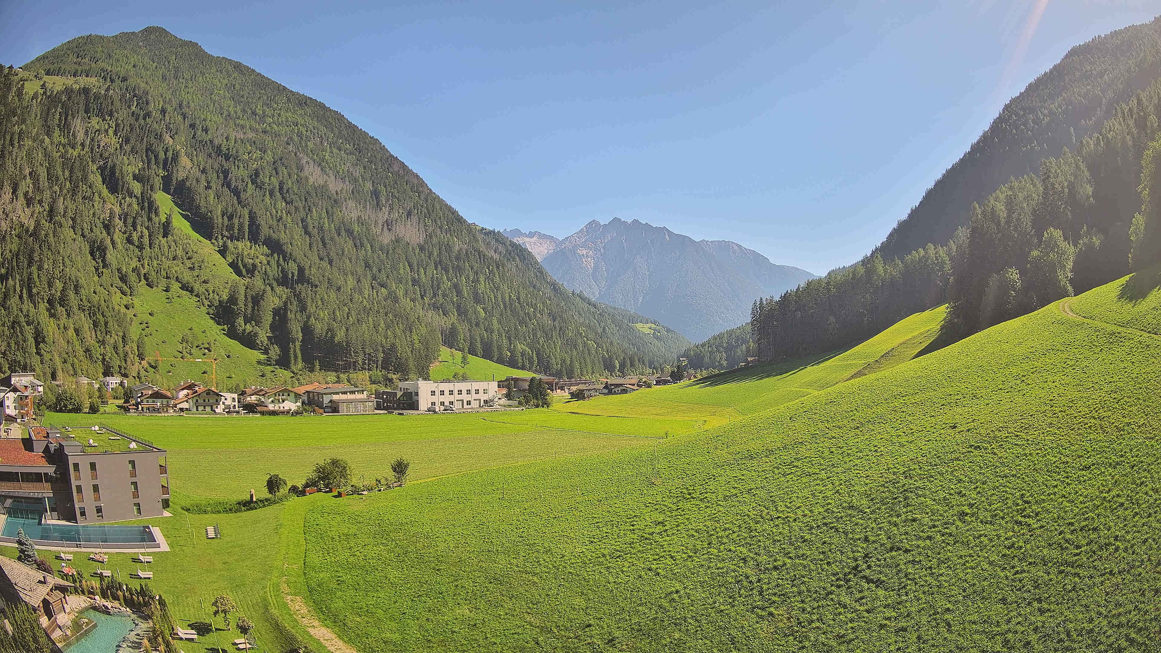 Archiv Foto Webcam Hotel Schwarzenstein/ Tauferer Ahrntal