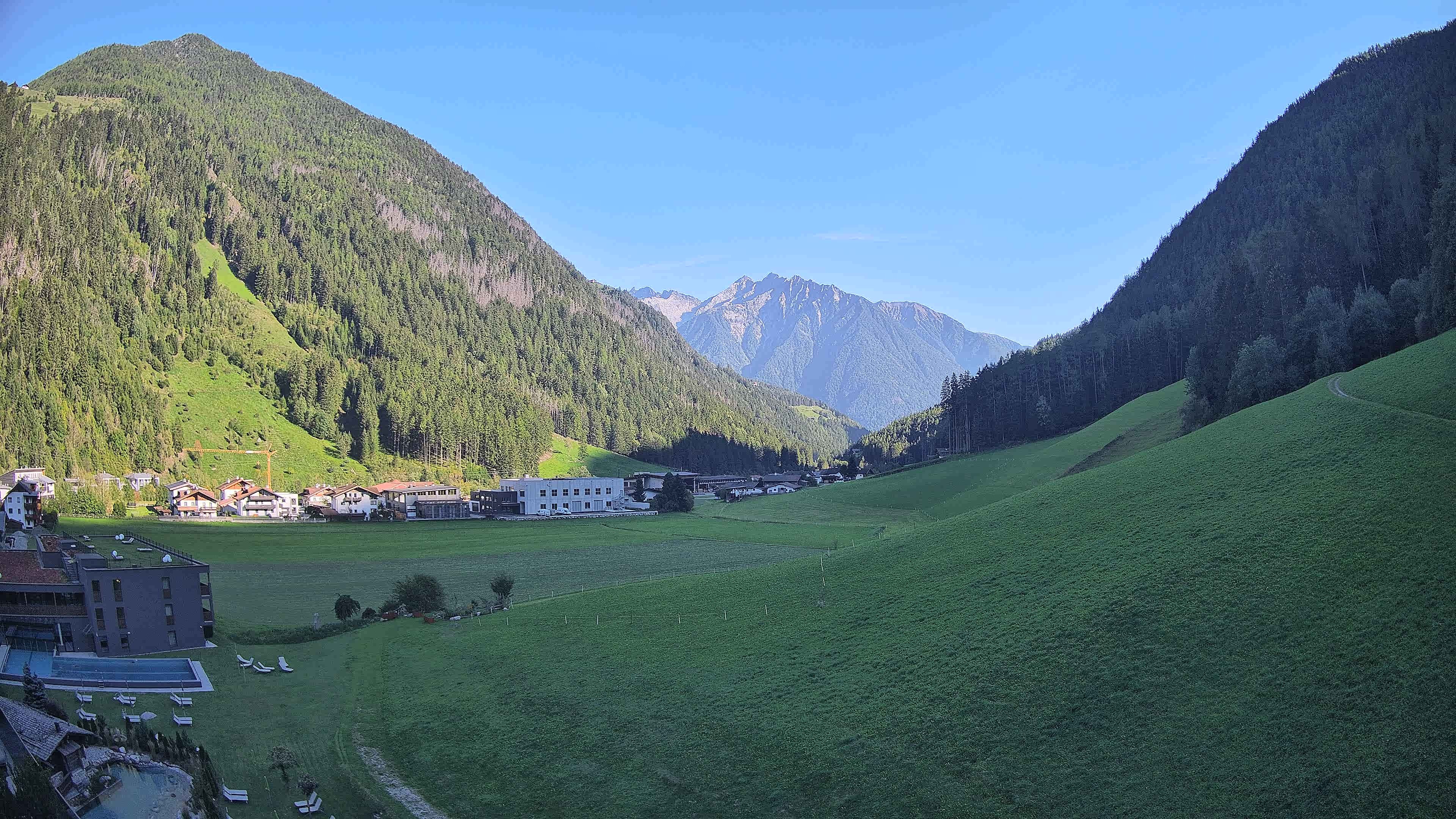 Archiv Foto Webcam Hotel Schwarzenstein/ Tauferer Ahrntal