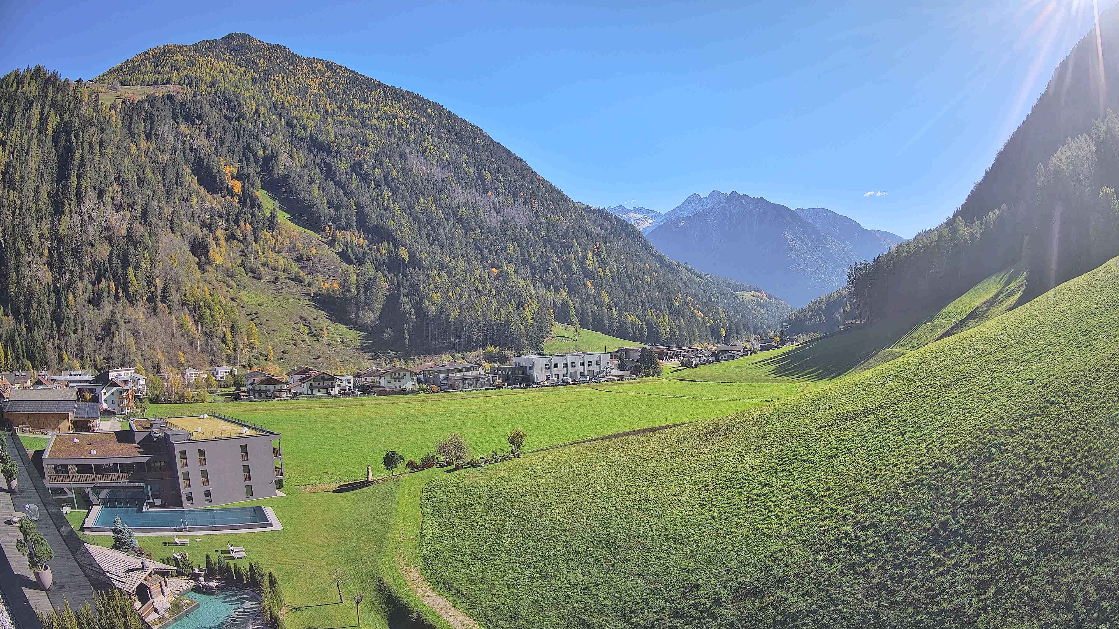 Archiv Foto Webcam Hotel Schwarzenstein/ Tauferer Ahrntal