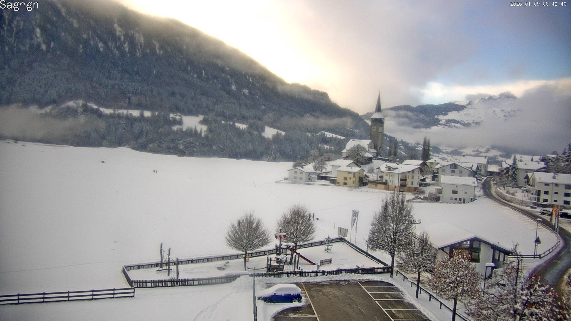 Archiv Foto Webcam Sagogn bei Flims