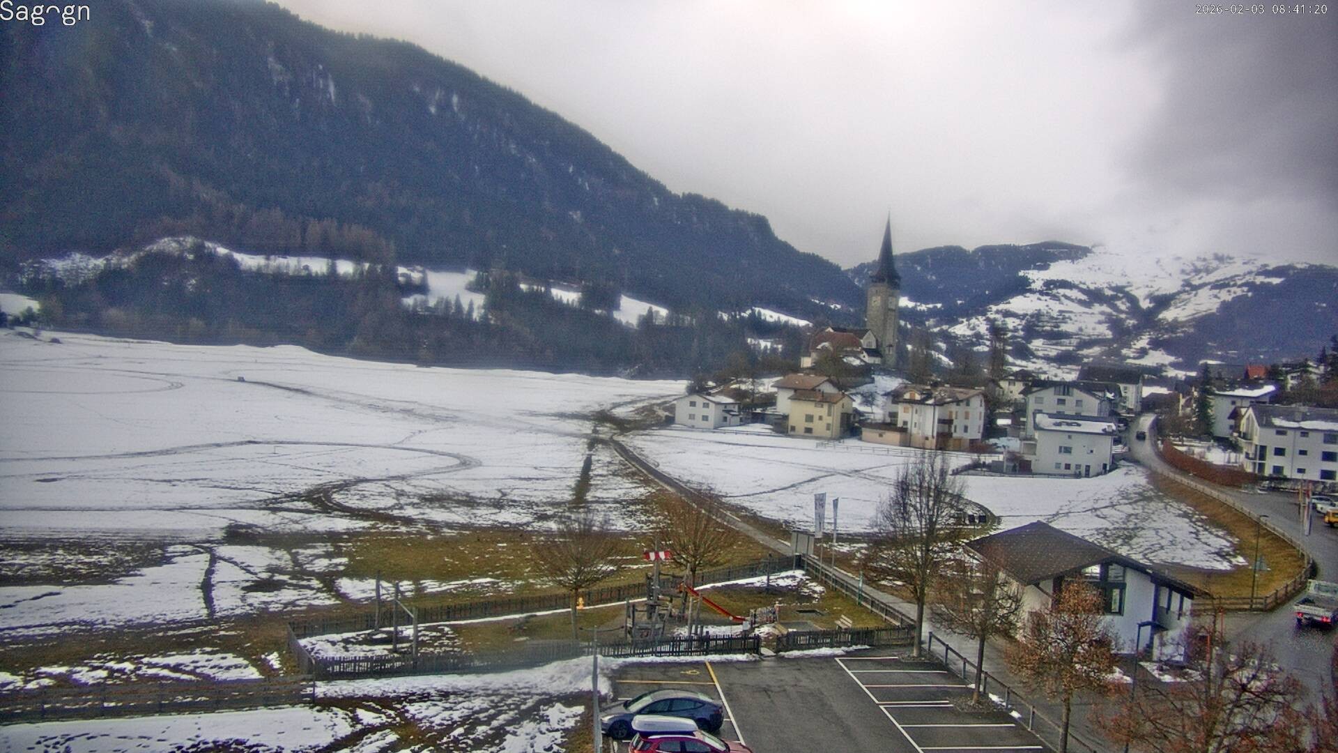 Archived image Webcam Sagogn next to Flims