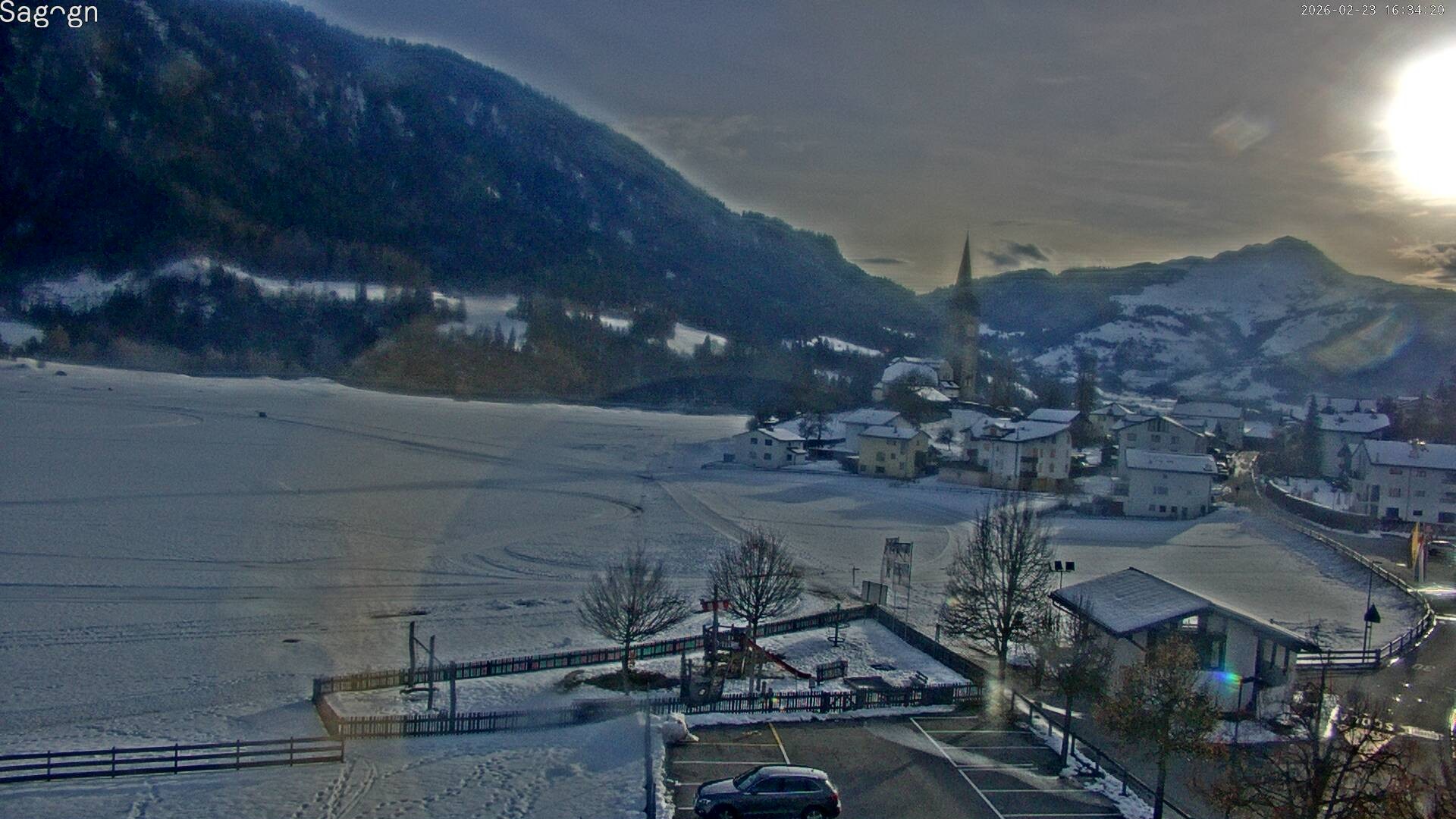 Archived image Webcam Sagogn next to Flims