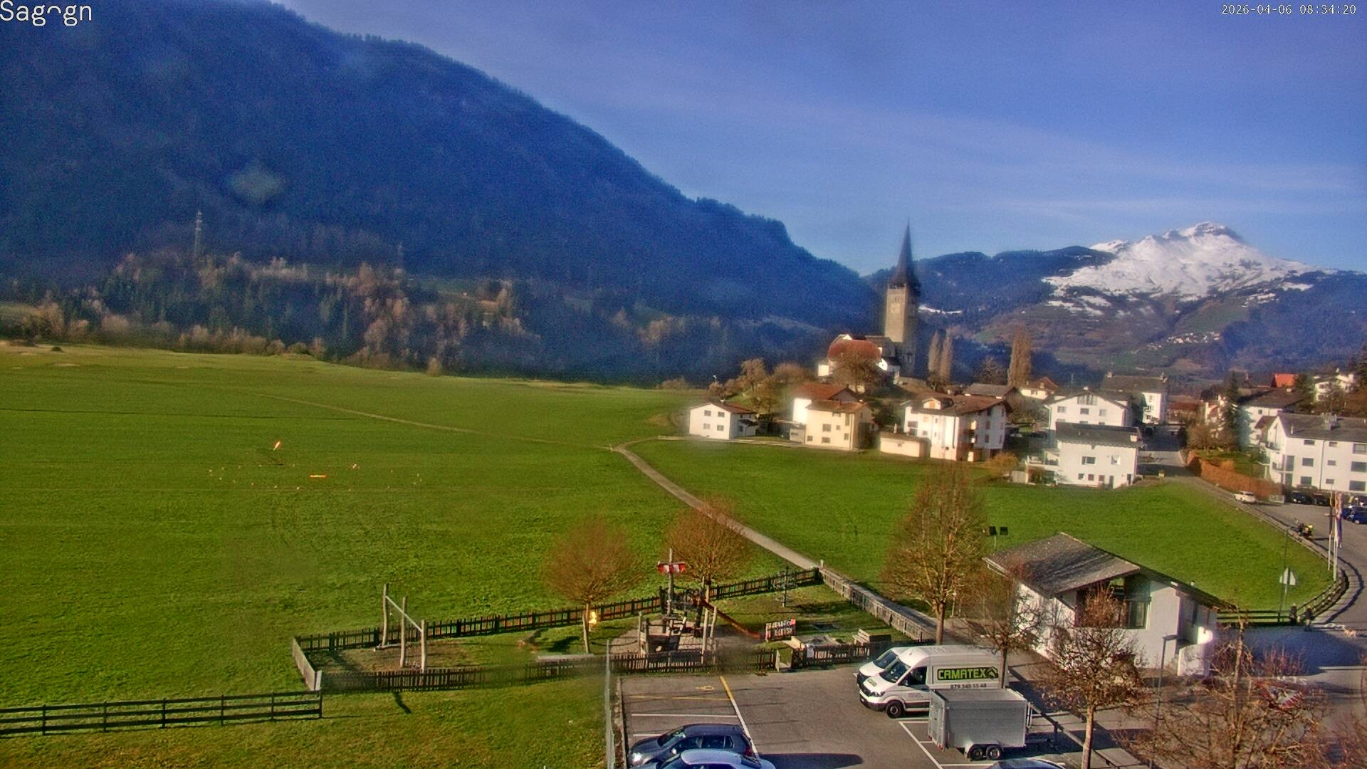 Archived image Webcam Sagogn next to Flims