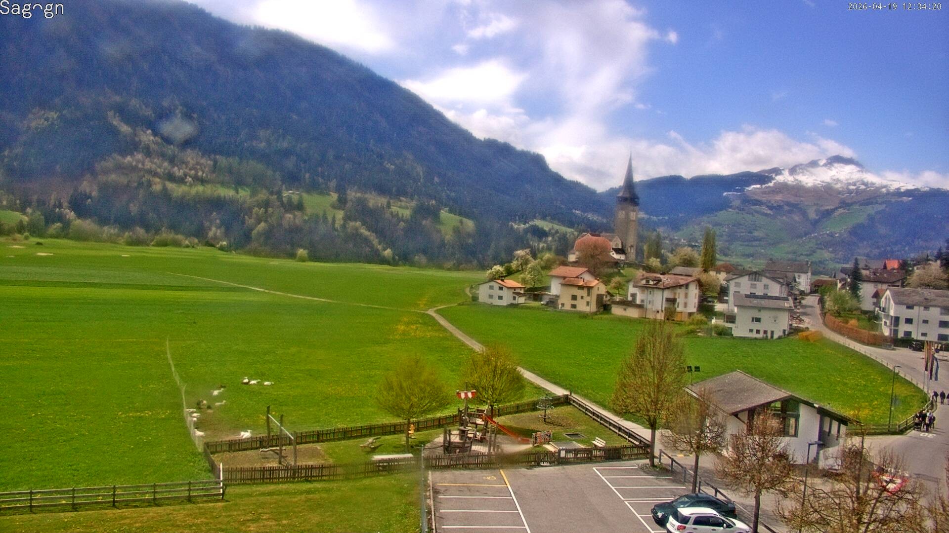 Archived image Webcam Sagogn next to Flims