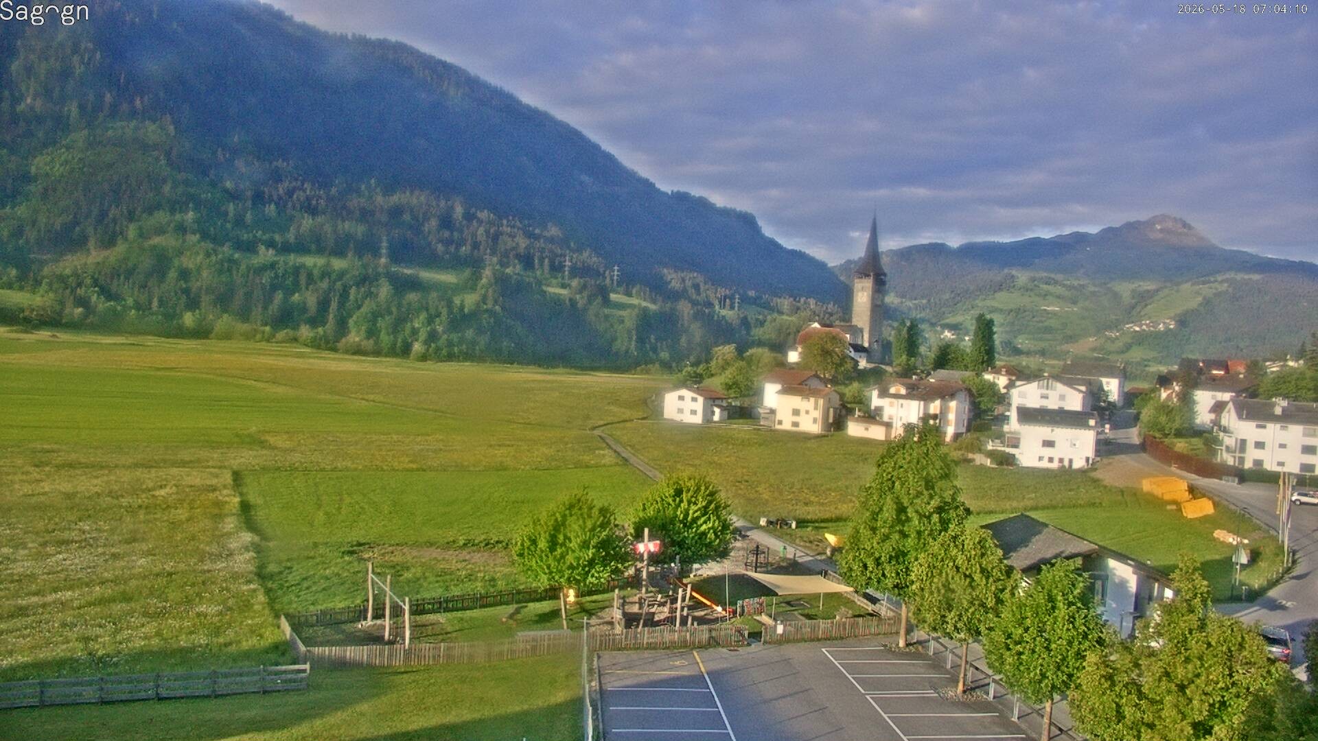 Archived image Webcam Sagogn next to Flims