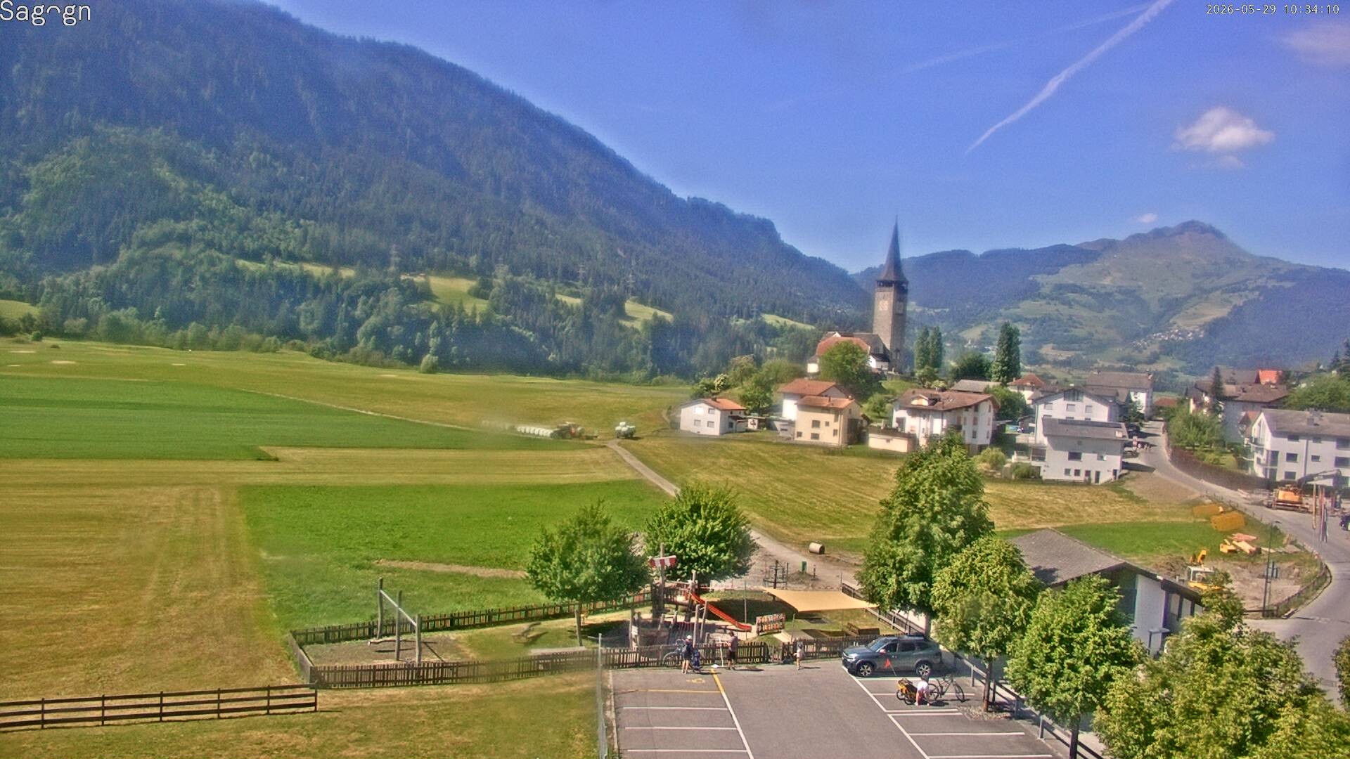 Archiv Foto Webcam Sagogn bei Flims