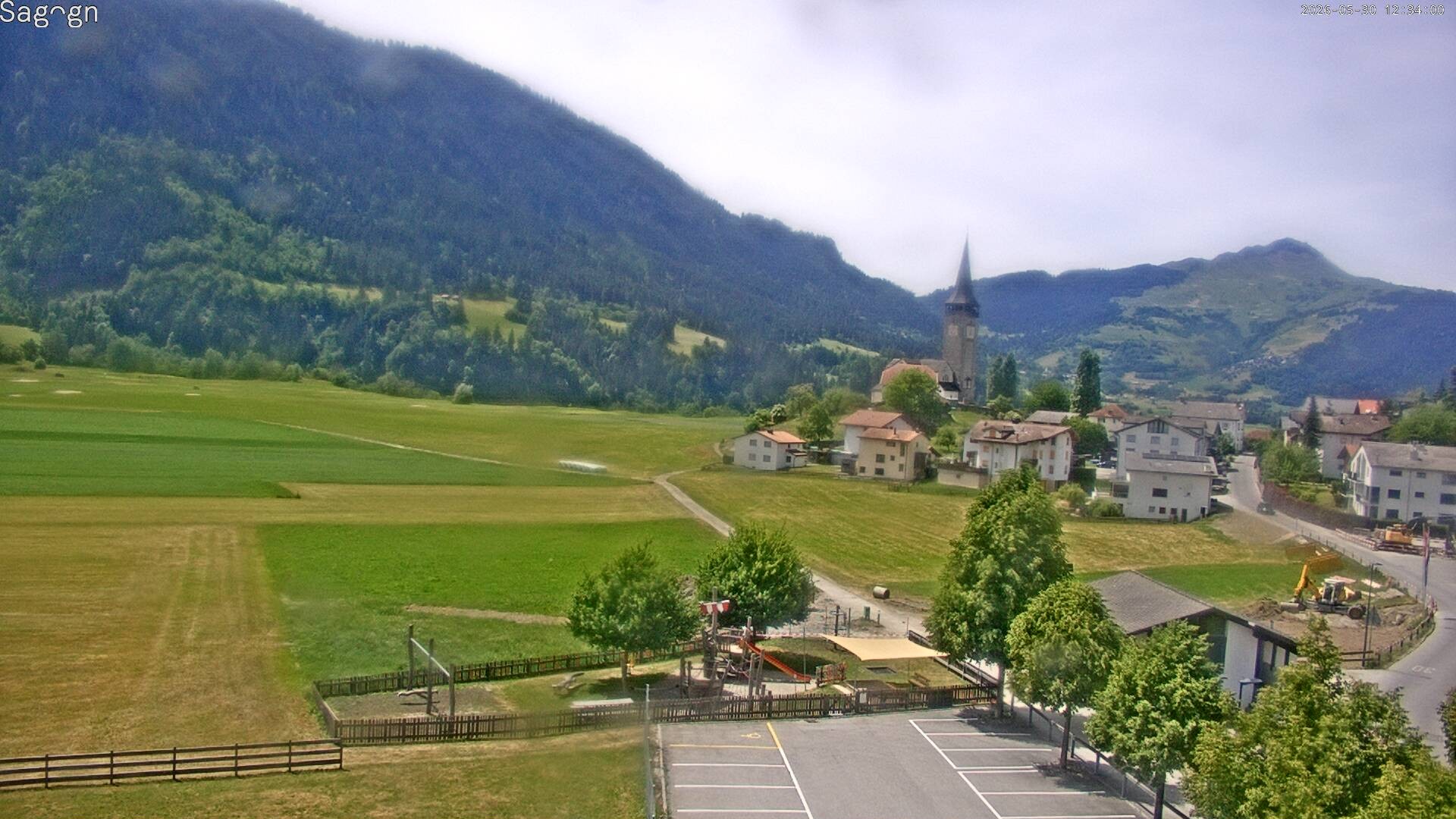 Archived image Webcam Sagogn next to Flims