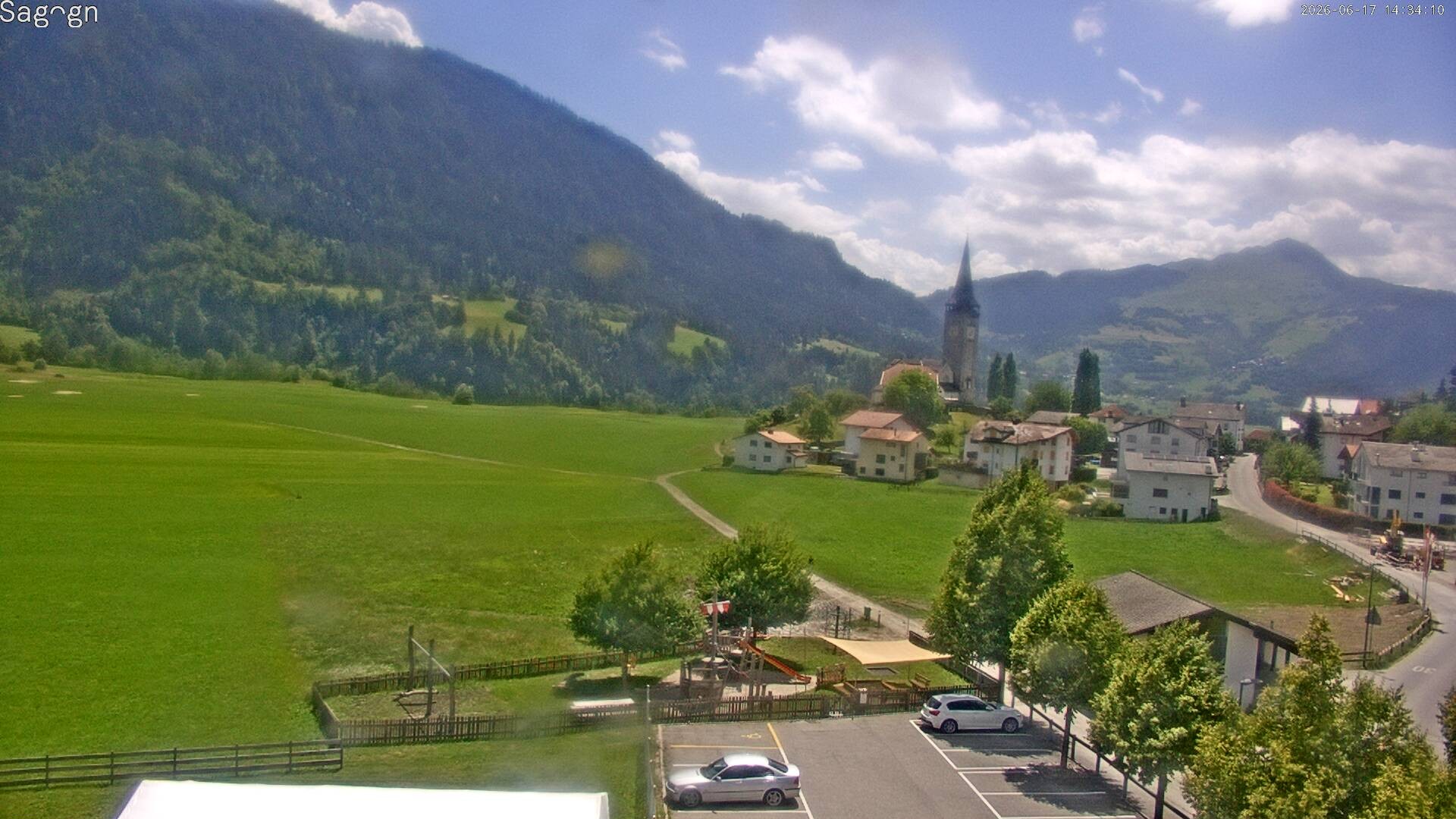 Archived image Webcam Sagogn next to Flims