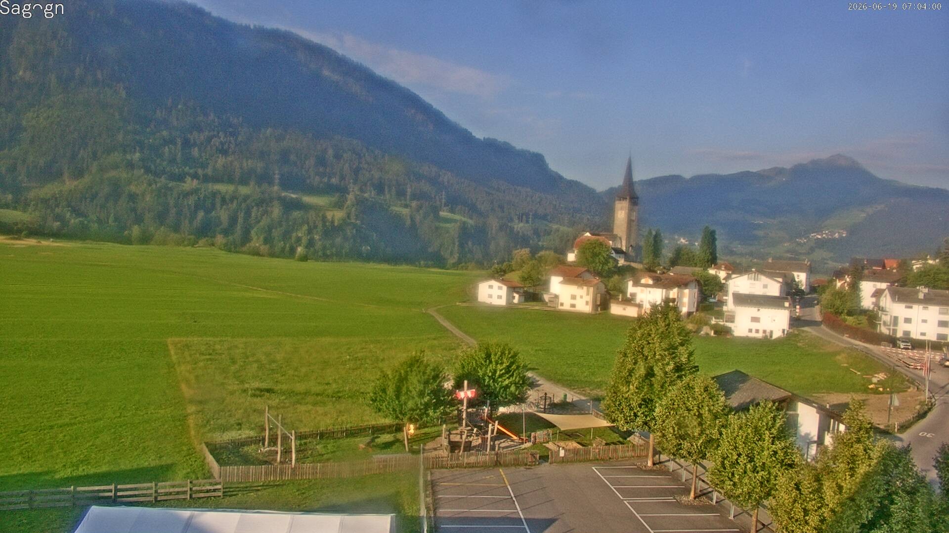Archiv Foto Webcam Sagogn bei Flims