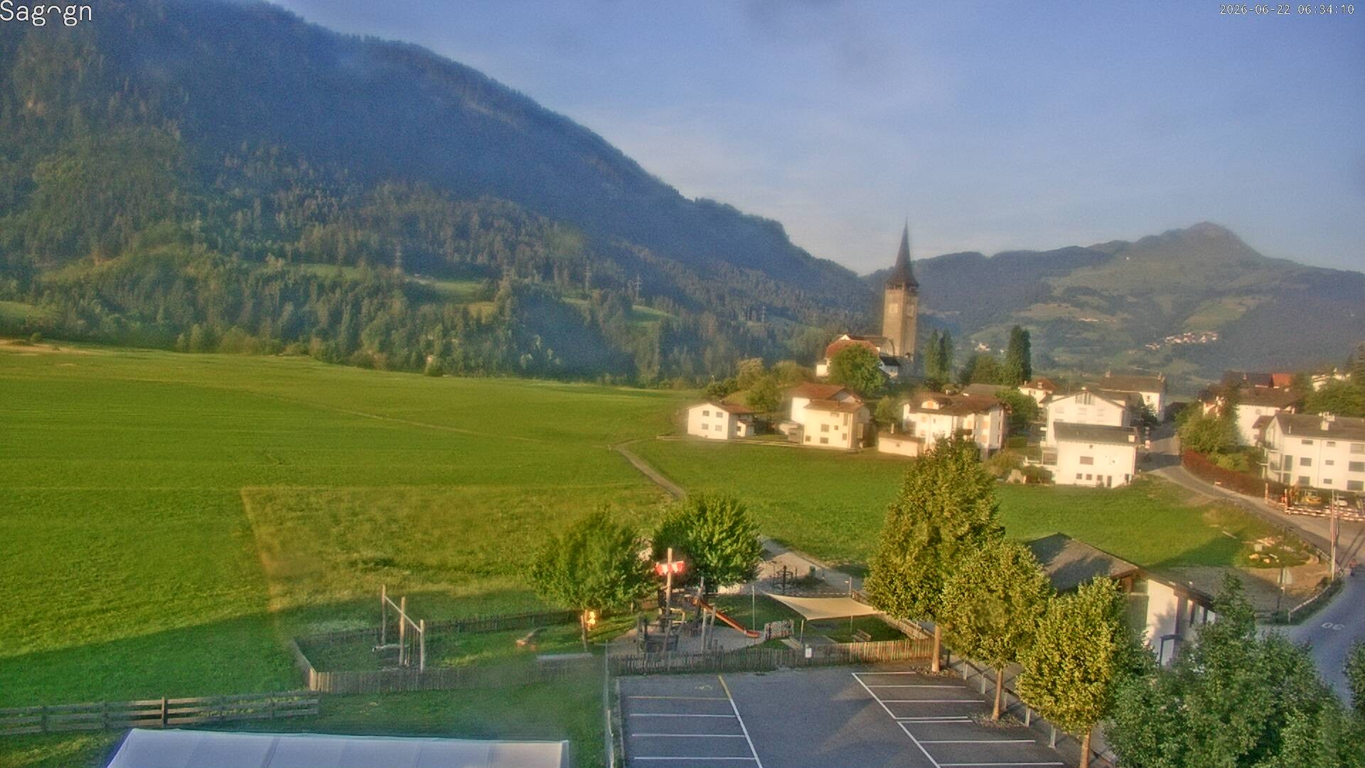 Archiv Foto Webcam Sagogn bei Flims