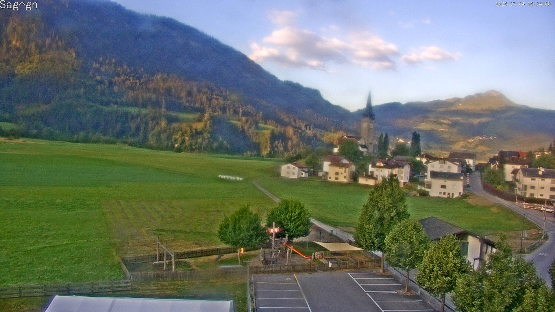 Archiv Foto Webcam Sagogn bei Flims