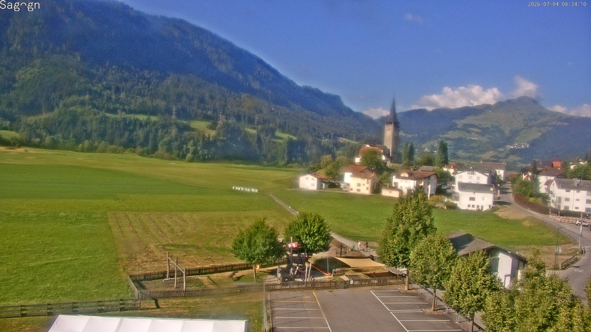 Archiv Foto Webcam Sagogn bei Flims