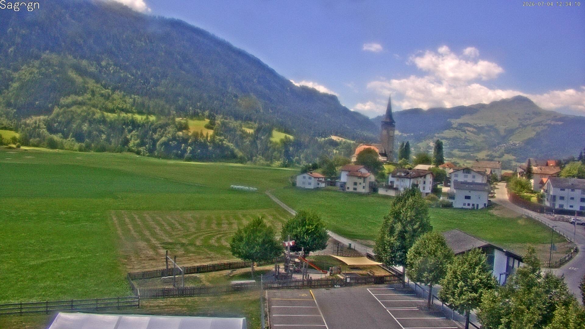 Archiv Foto Webcam Sagogn bei Flims
