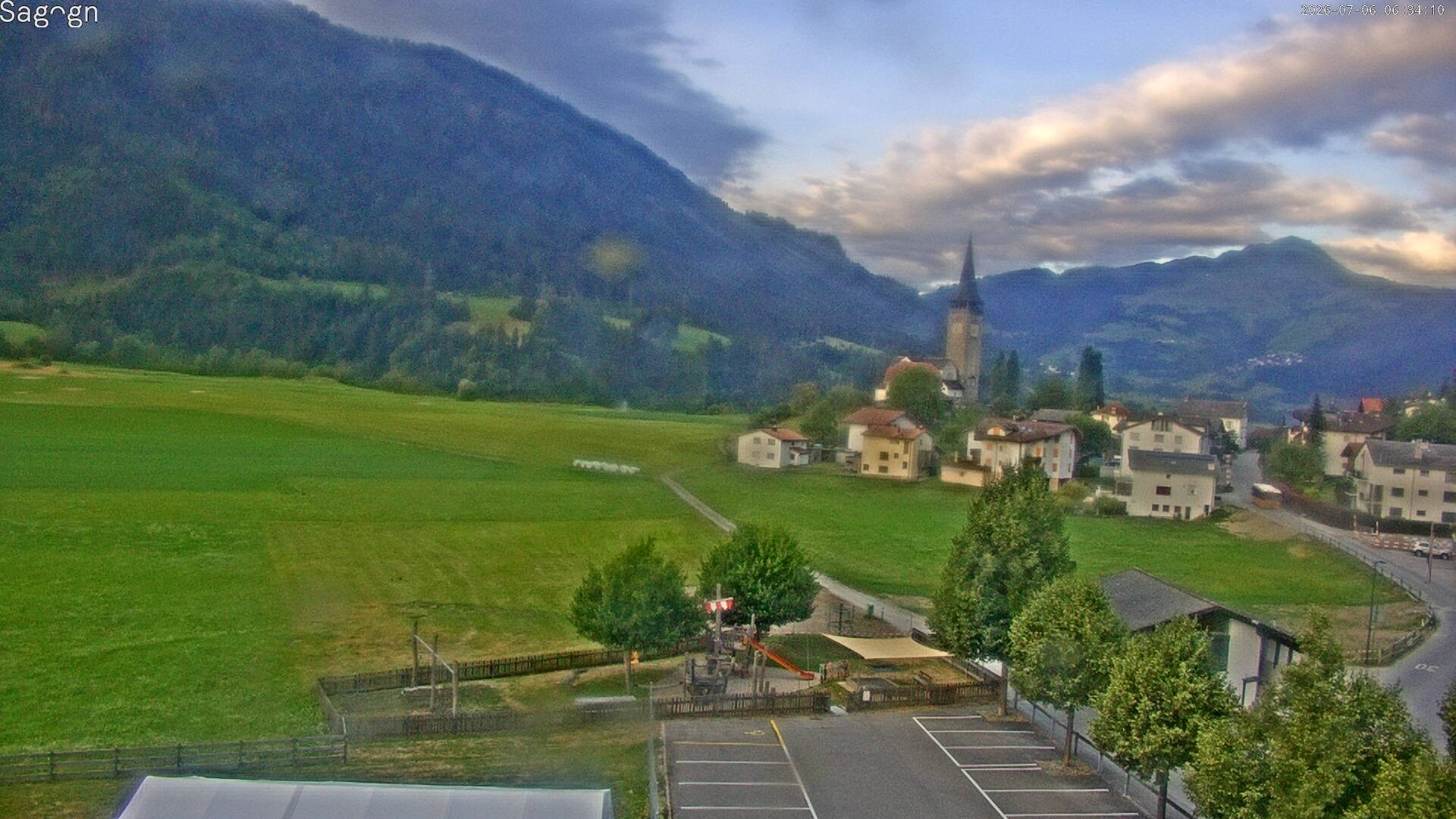 Archiv Foto Webcam Sagogn bei Flims