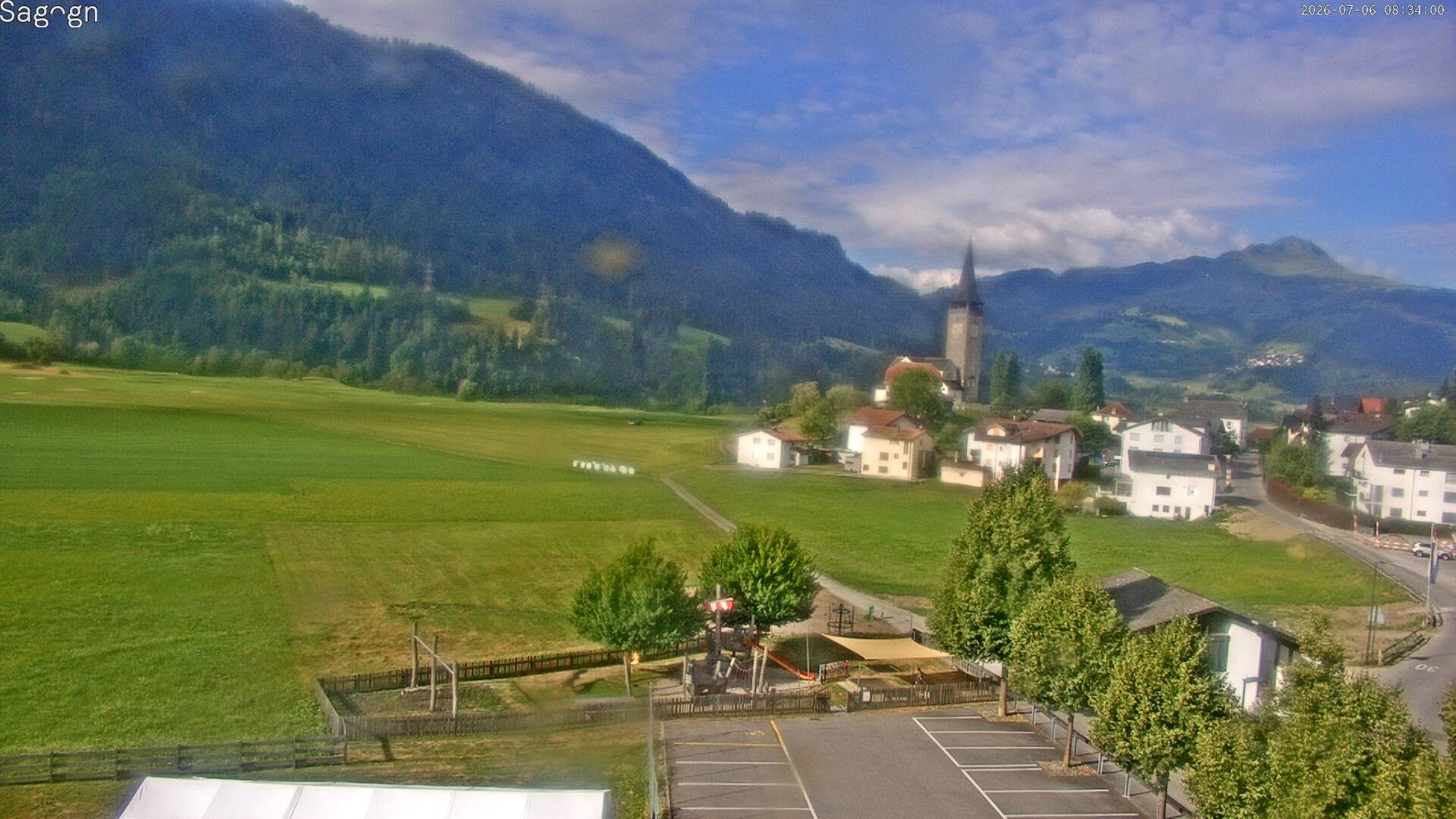Archiv Foto Webcam Sagogn bei Flims