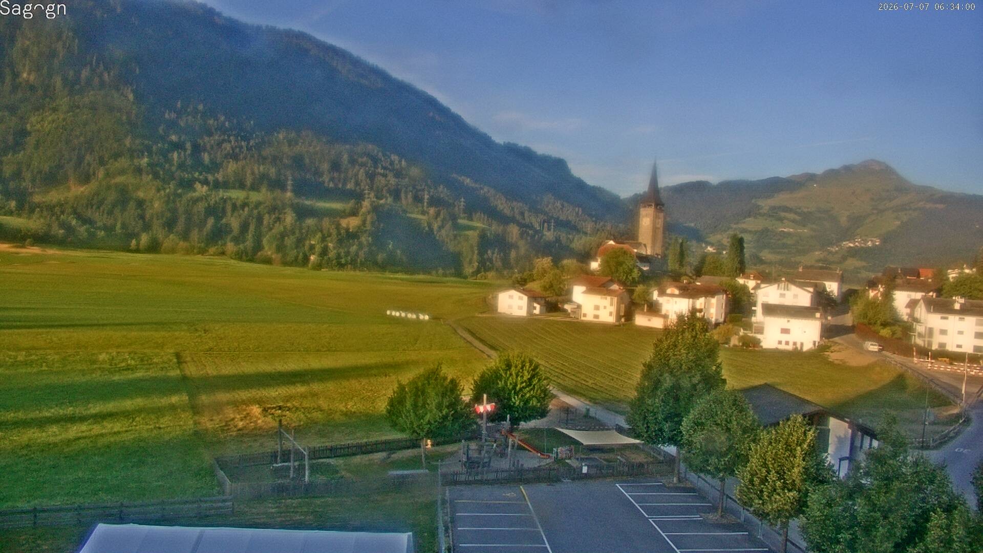 Archiv Foto Webcam Sagogn bei Flims