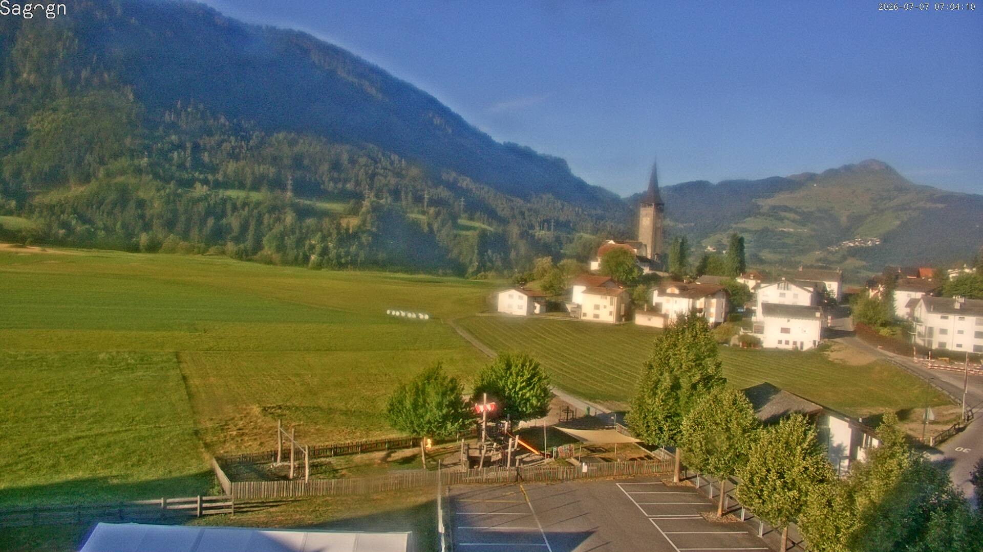 Archiv Foto Webcam Sagogn bei Flims