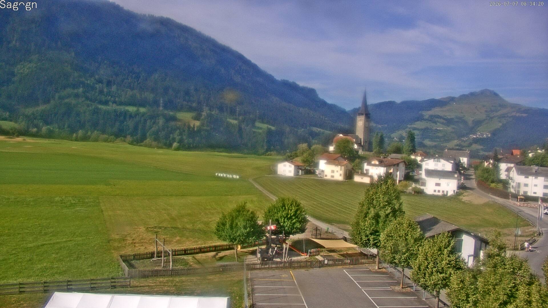 Archiv Foto Webcam Sagogn bei Flims