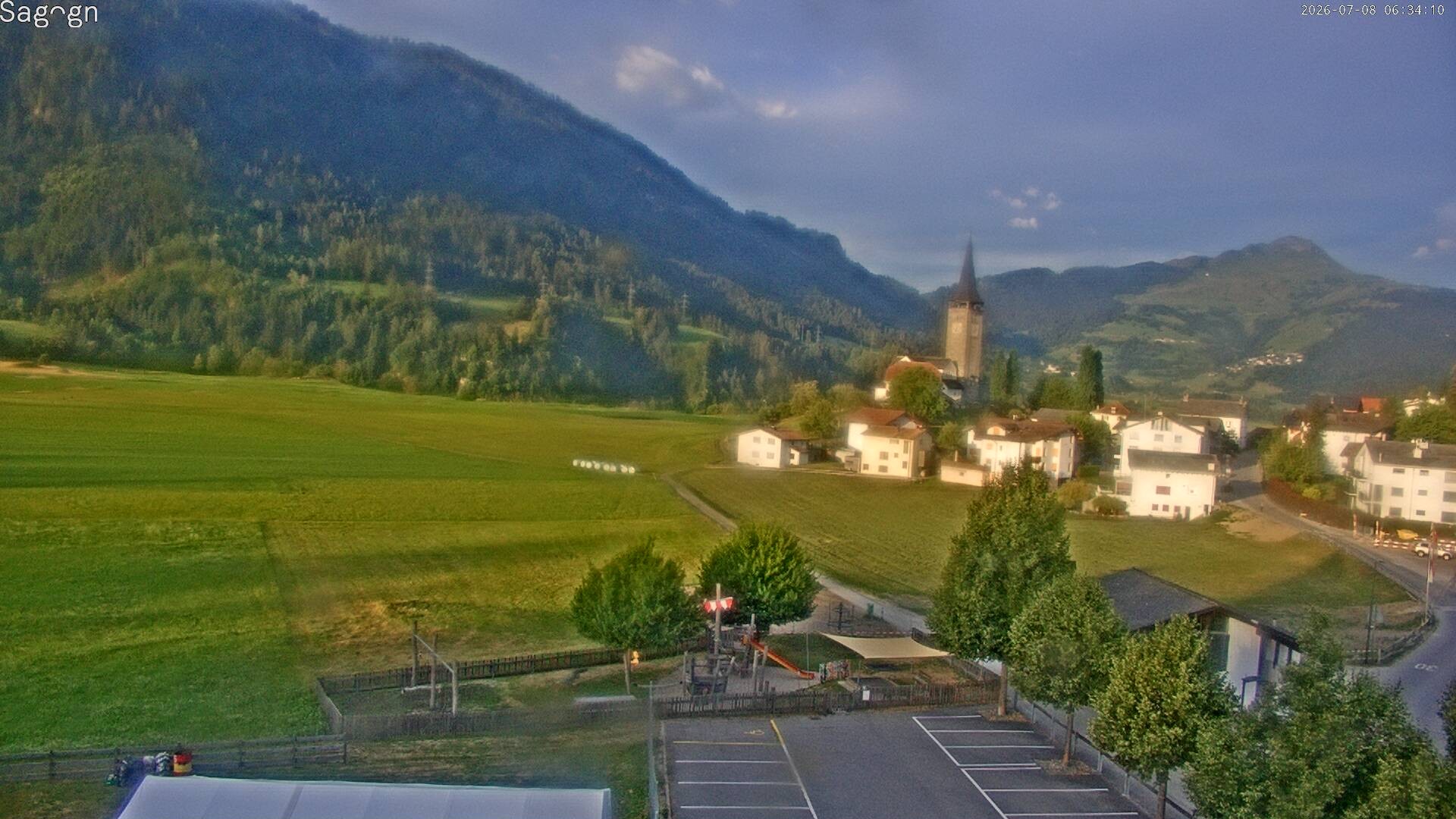 Archiv Foto Webcam Sagogn bei Flims