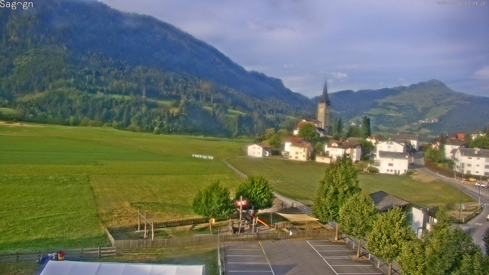 Archiv Foto Webcam Sagogn bei Flims