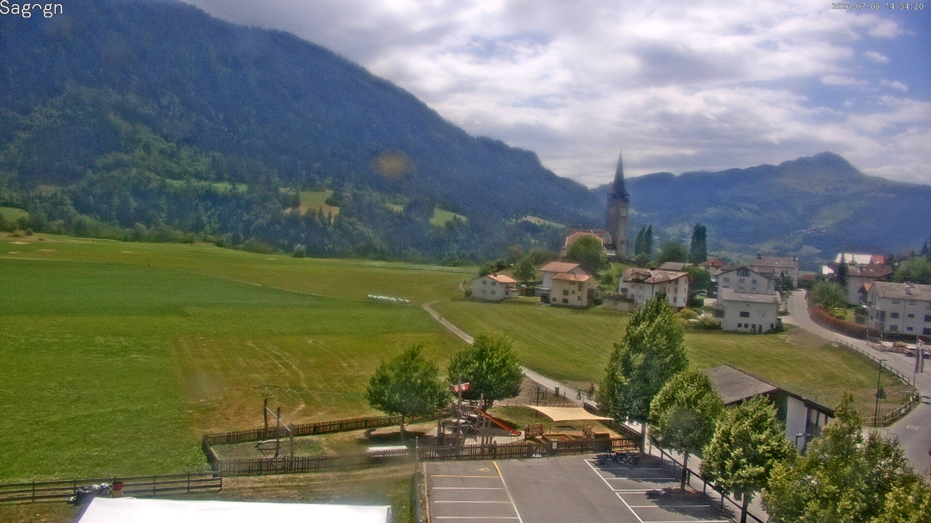 Archiv Foto Webcam Sagogn bei Flims