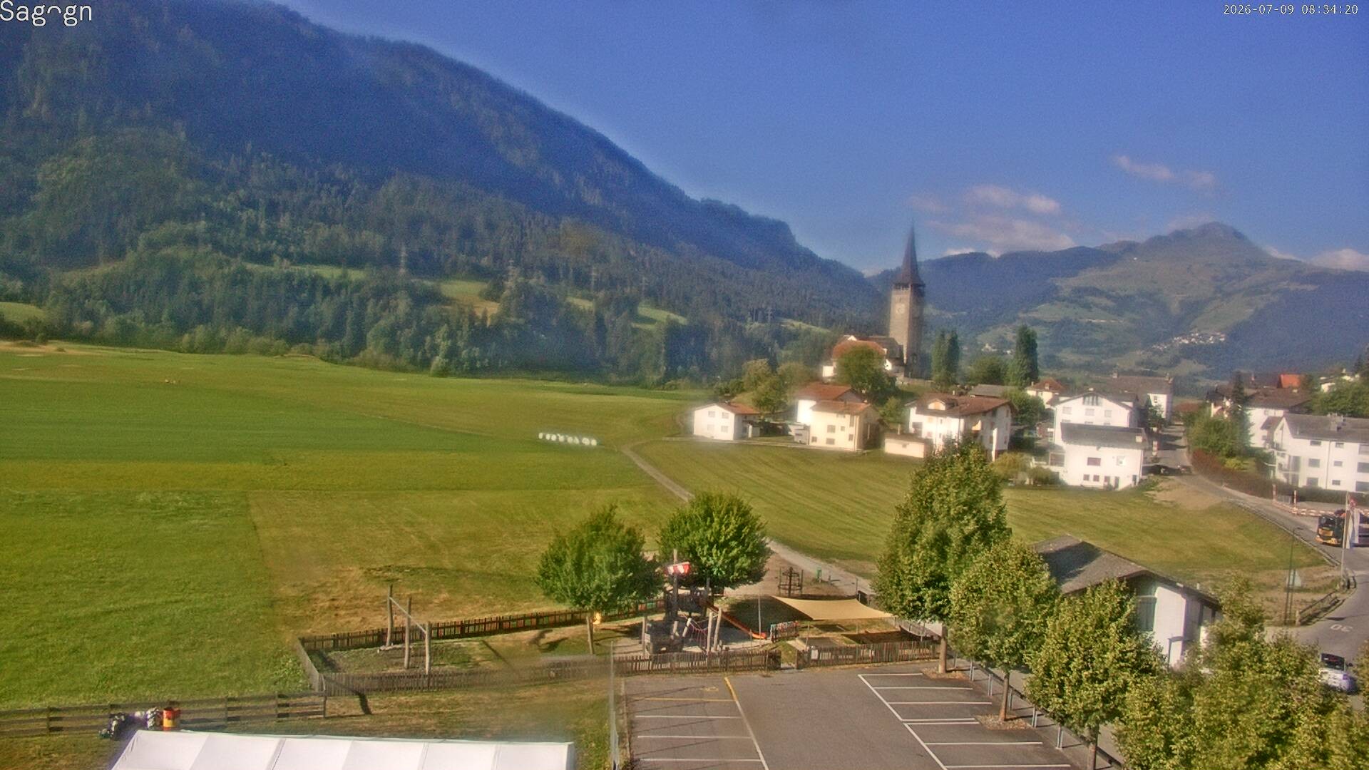 Archiv Foto Webcam Sagogn bei Flims