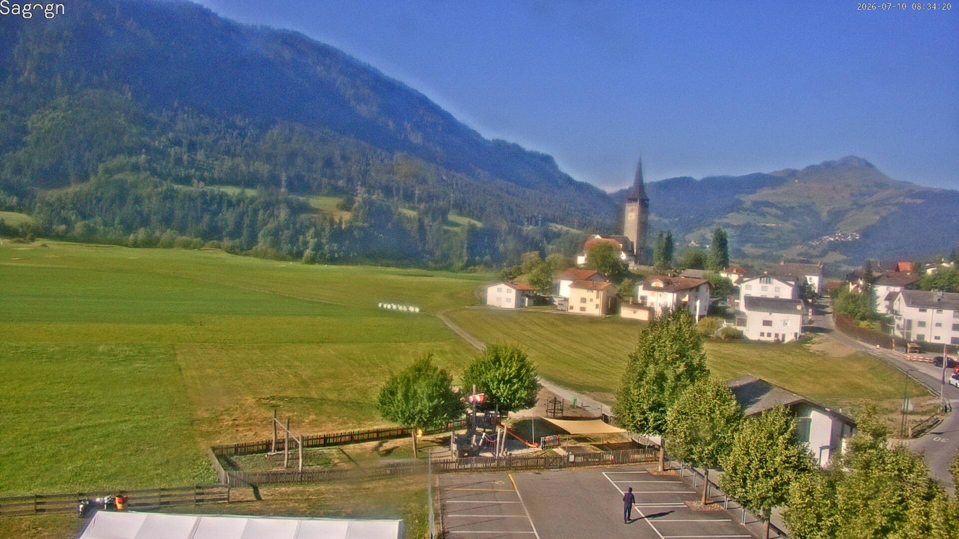 Archiv Foto Webcam Sagogn bei Flims