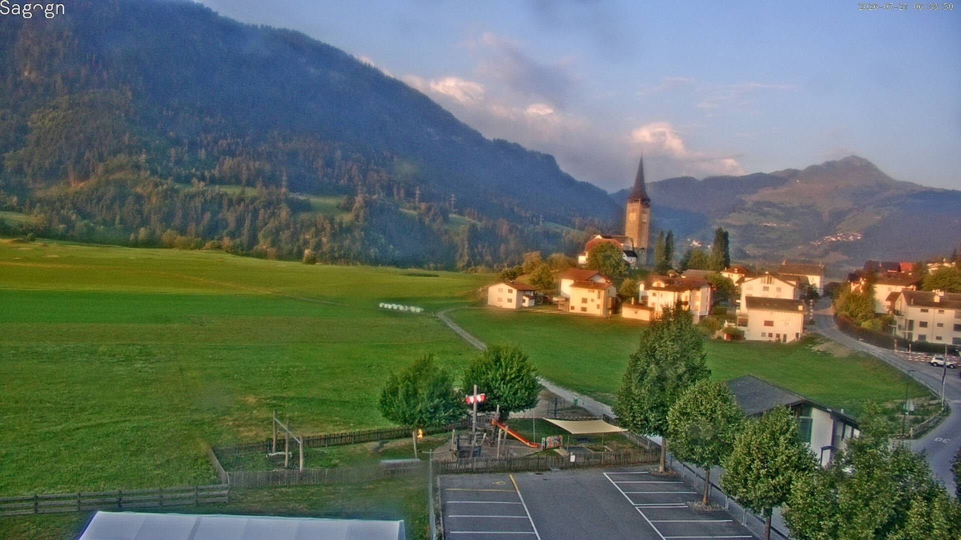 Archiv Foto Webcam Sagogn bei Flims