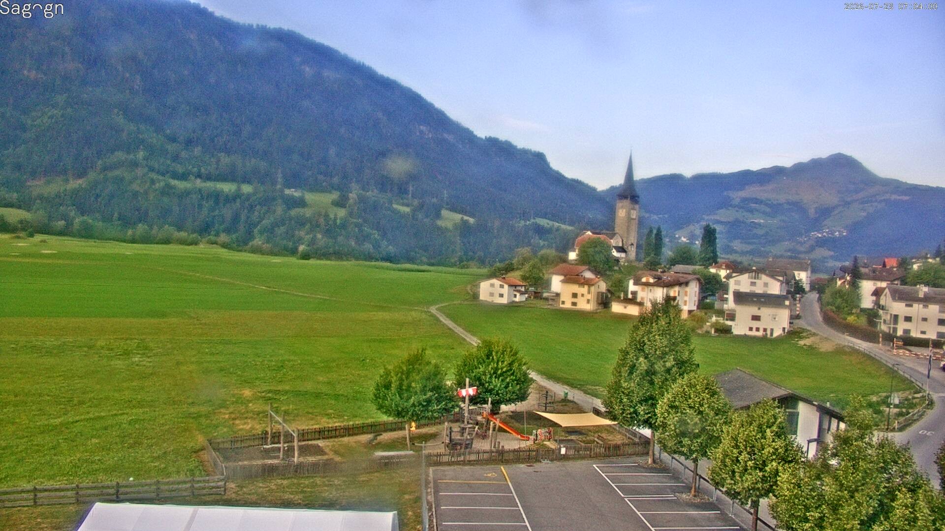 Archiv Foto Webcam Sagogn bei Flims