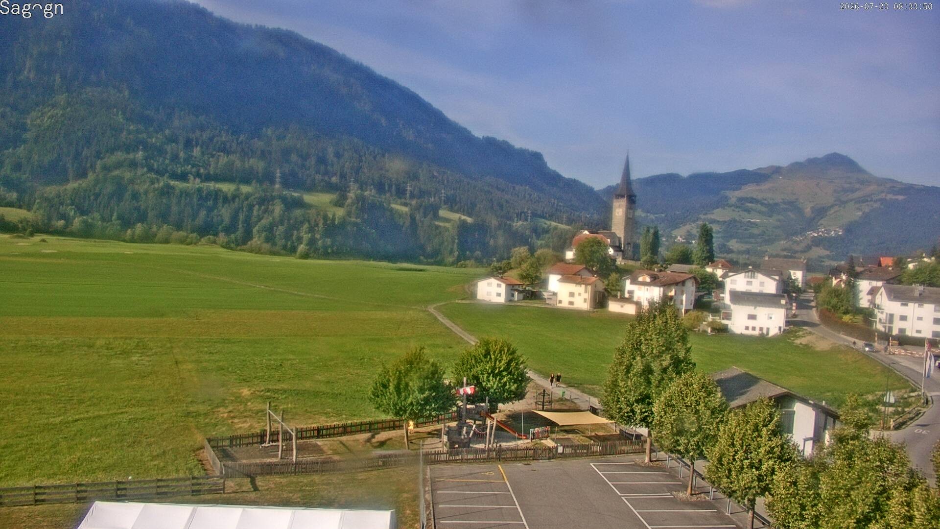 Archiv Foto Webcam Sagogn bei Flims
