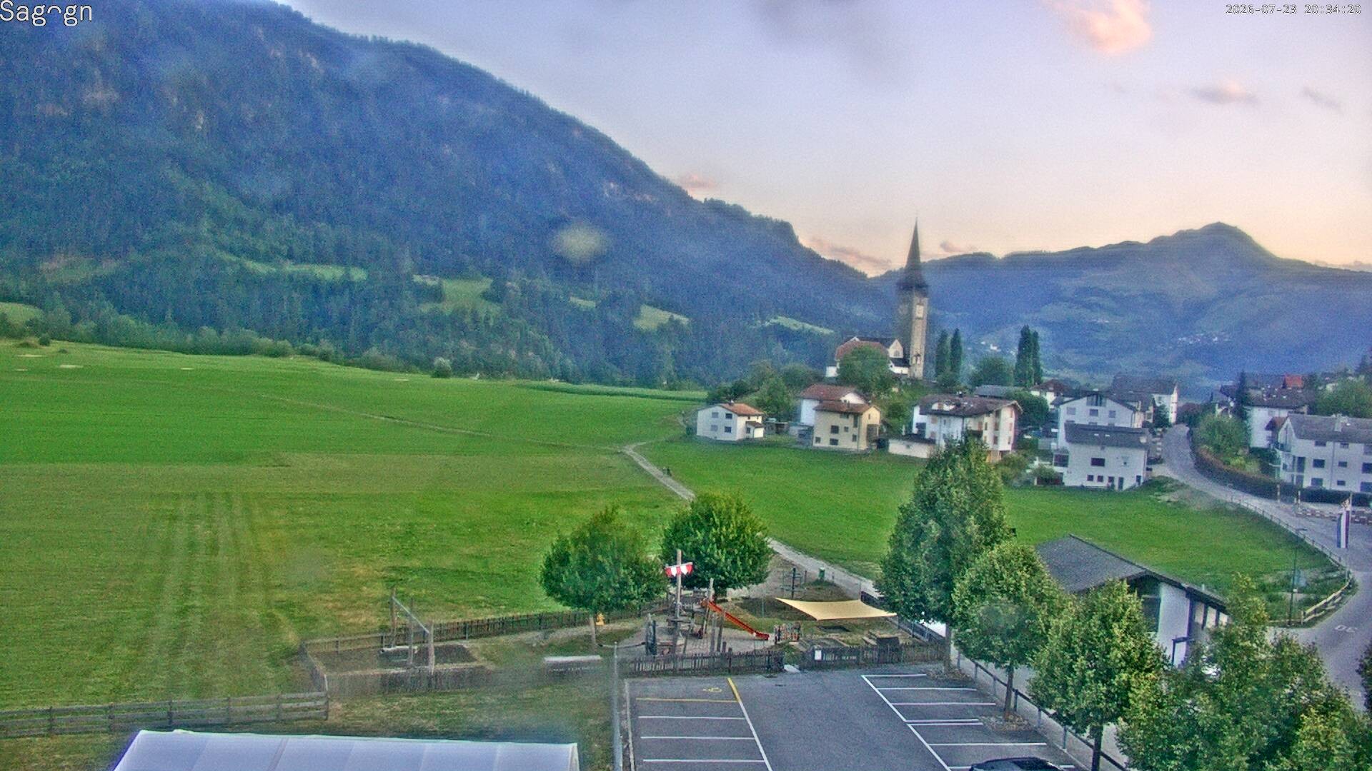 Archiv Foto Webcam Sagogn bei Flims