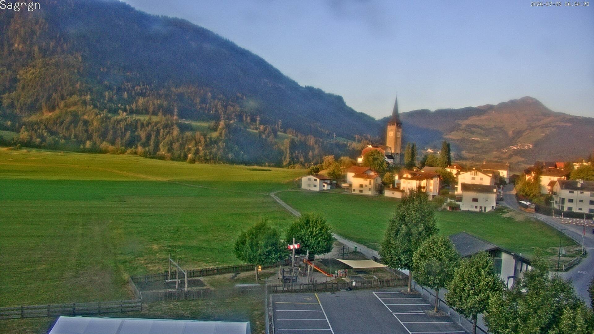 Archiv Foto Webcam Sagogn bei Flims