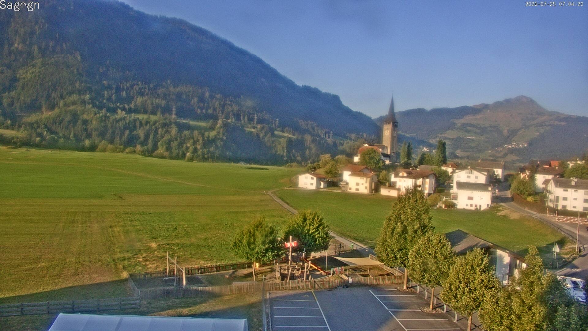 Archiv Foto Webcam Sagogn bei Flims