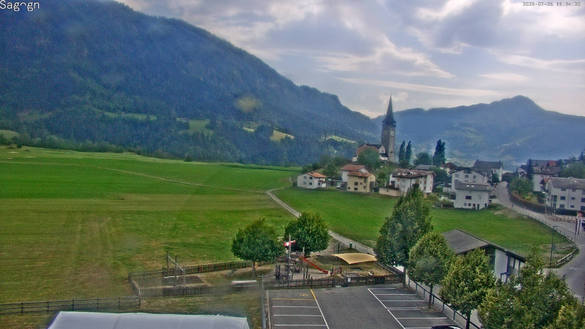 Archiv Foto Webcam Sagogn bei Flims