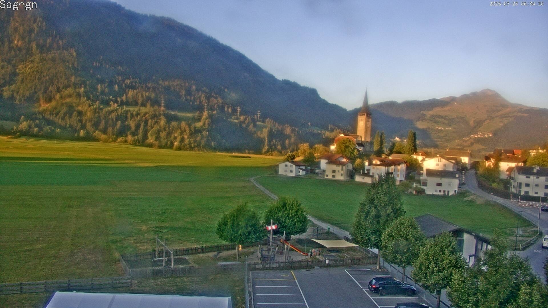 Archiv Foto Webcam Sagogn bei Flims