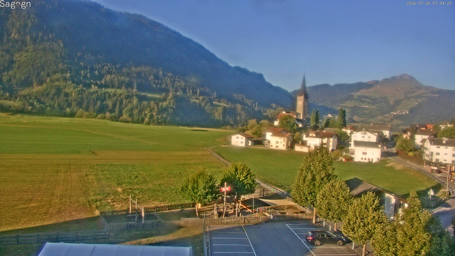 Archiv Foto Webcam Sagogn bei Flims
