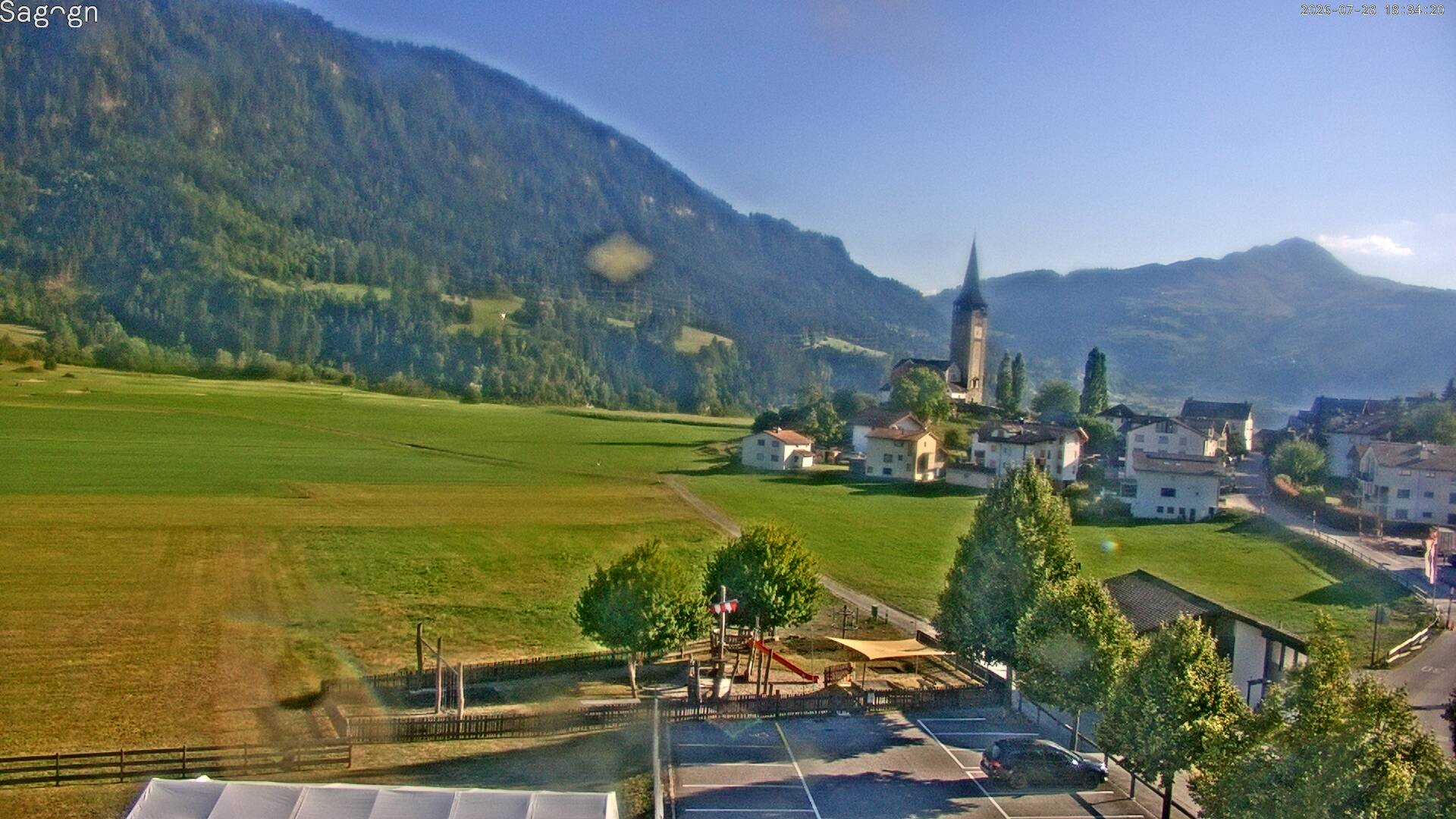 Archiv Foto Webcam Sagogn bei Flims