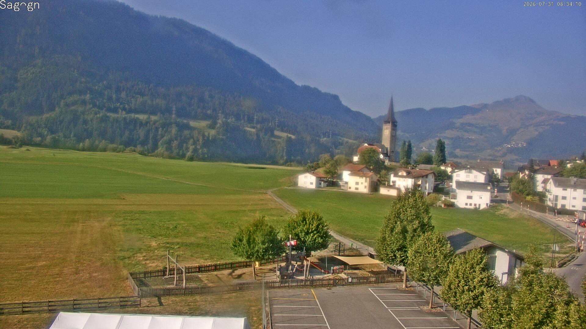 Archiv Foto Webcam Sagogn bei Flims