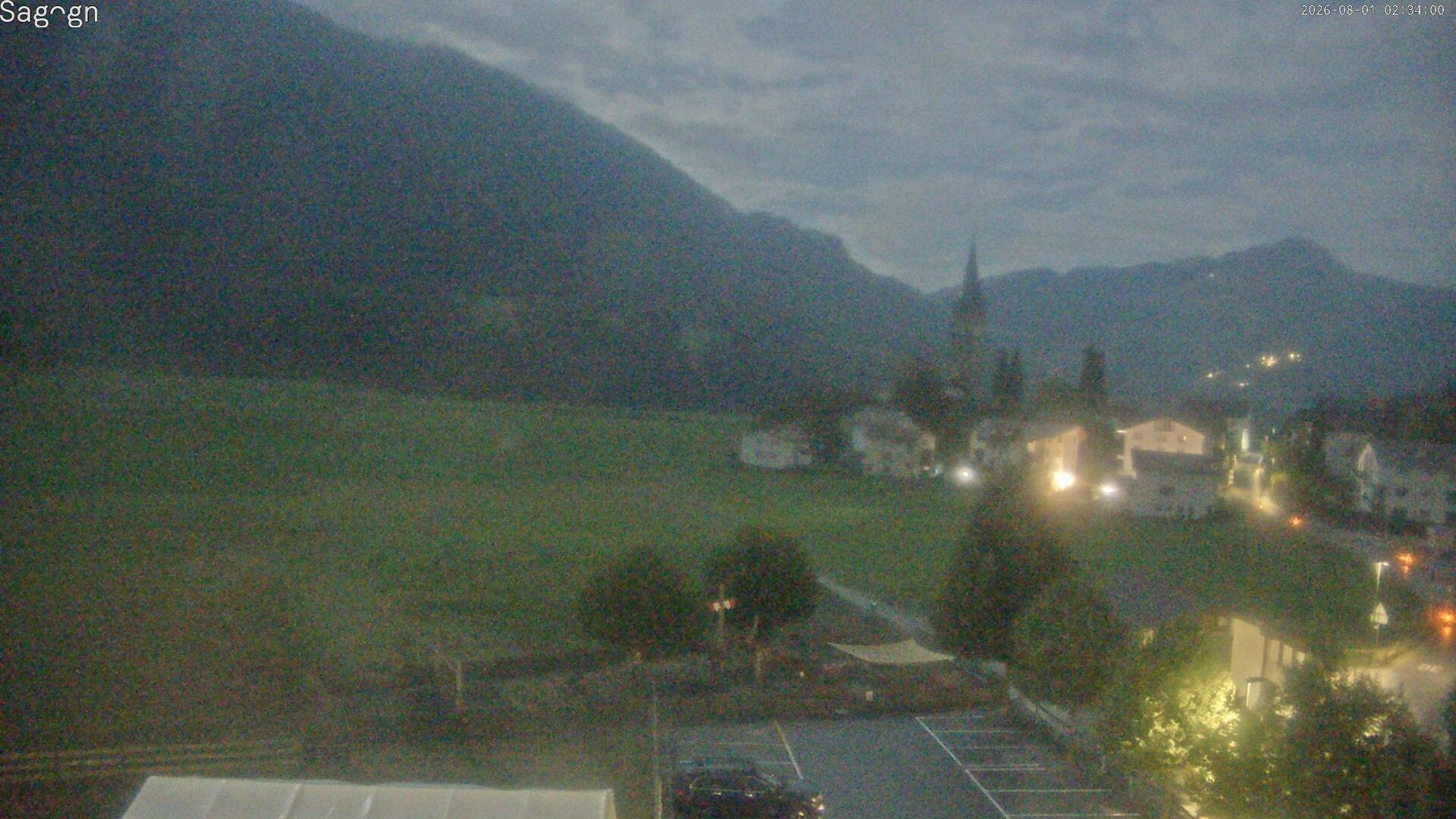 Archived image Webcam Sagogn next to Flims