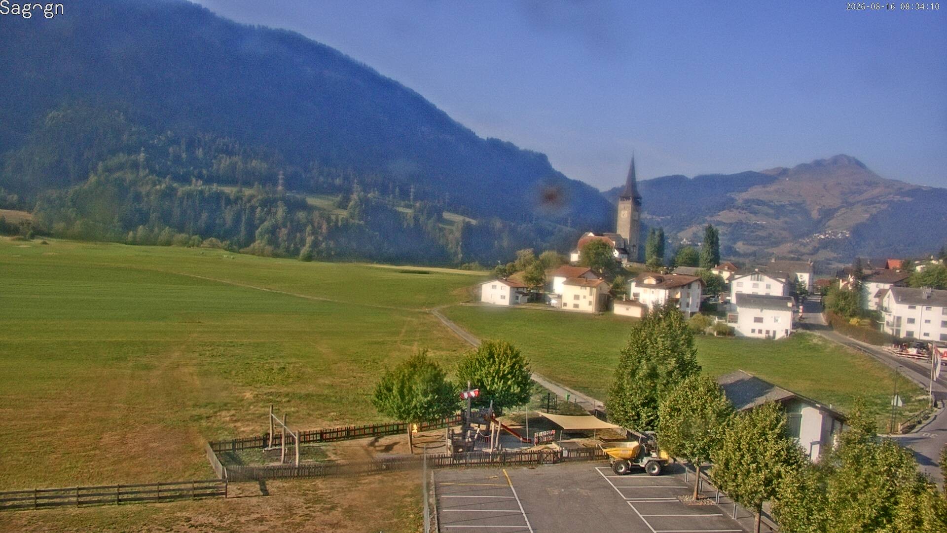 Archived image Webcam Sagogn next to Flims