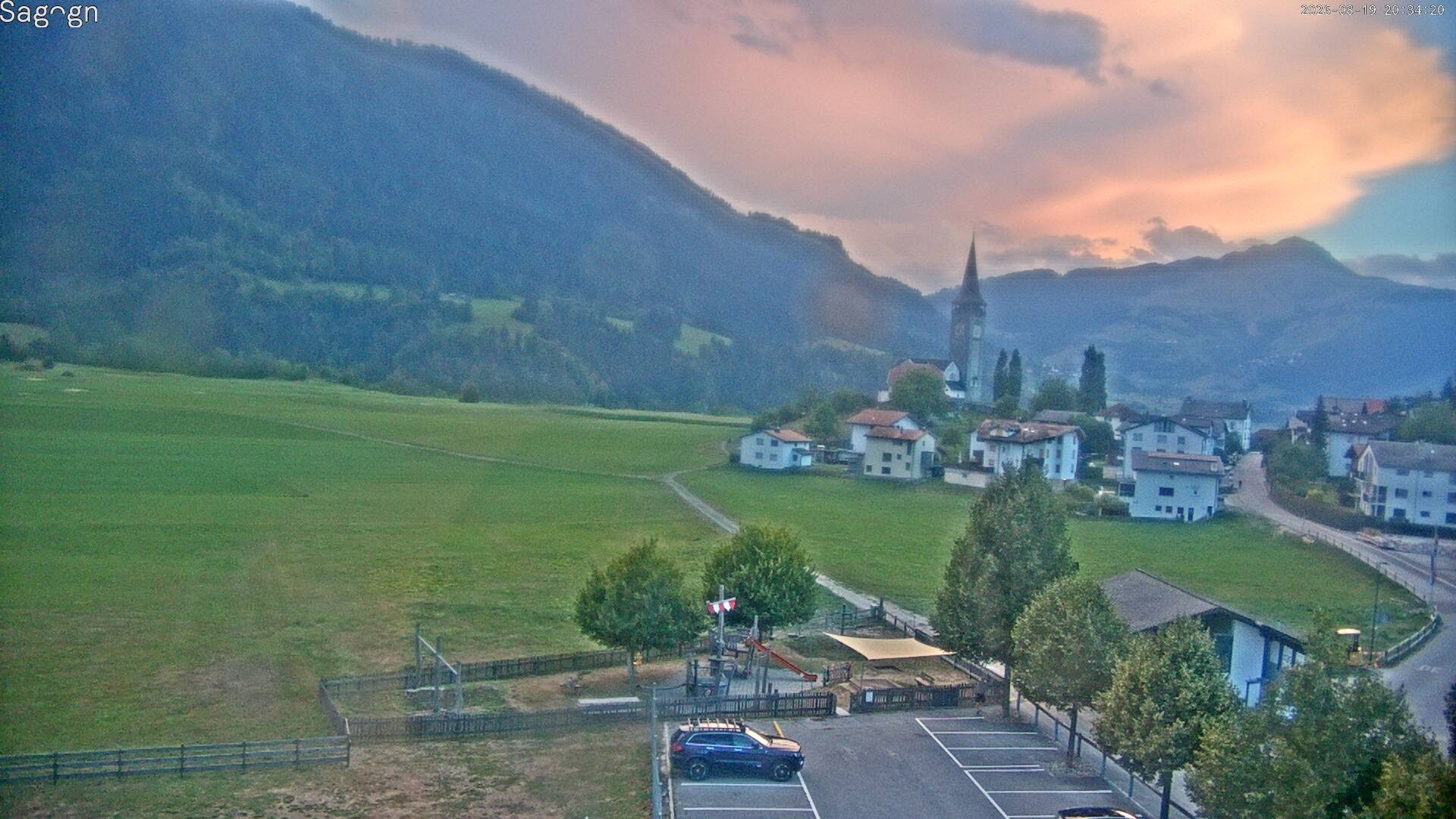 Archiv Foto Webcam Sagogn bei Flims