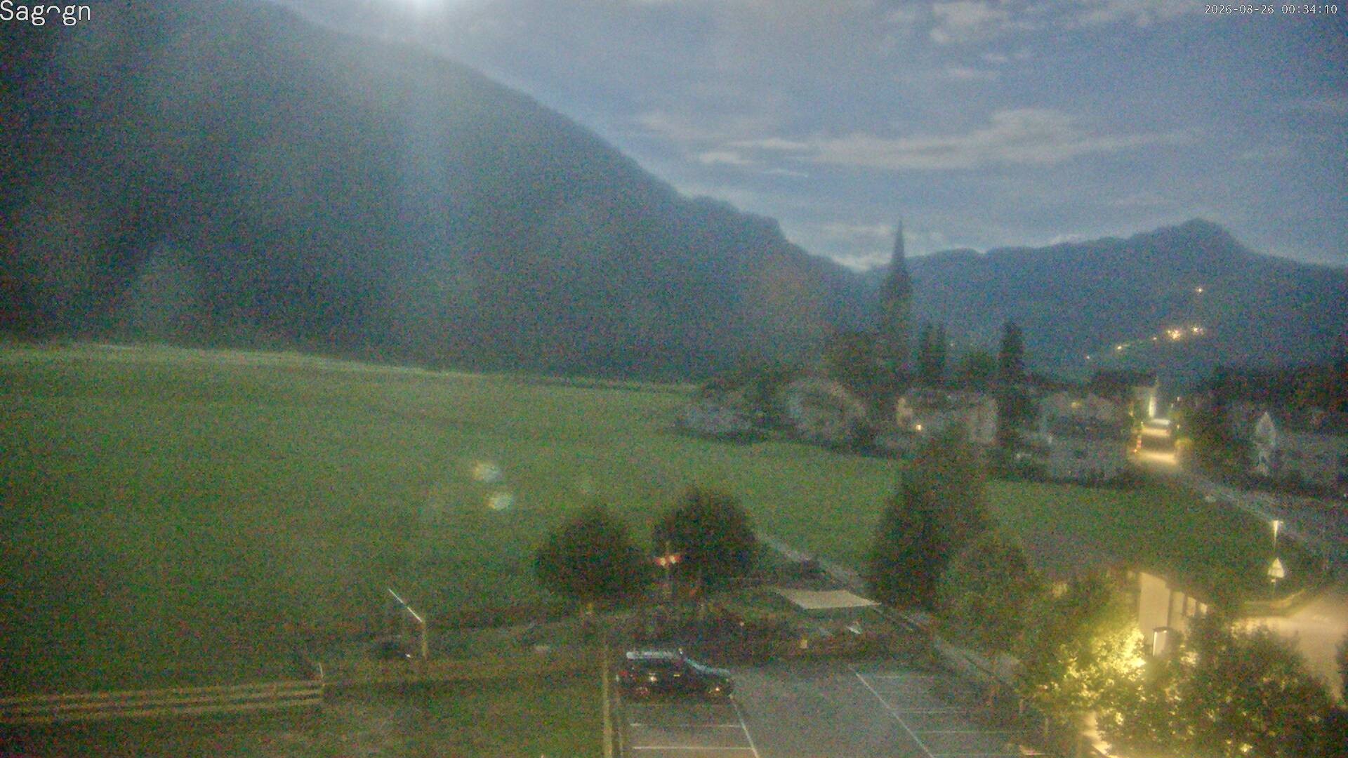 Archived image Webcam Sagogn next to Flims