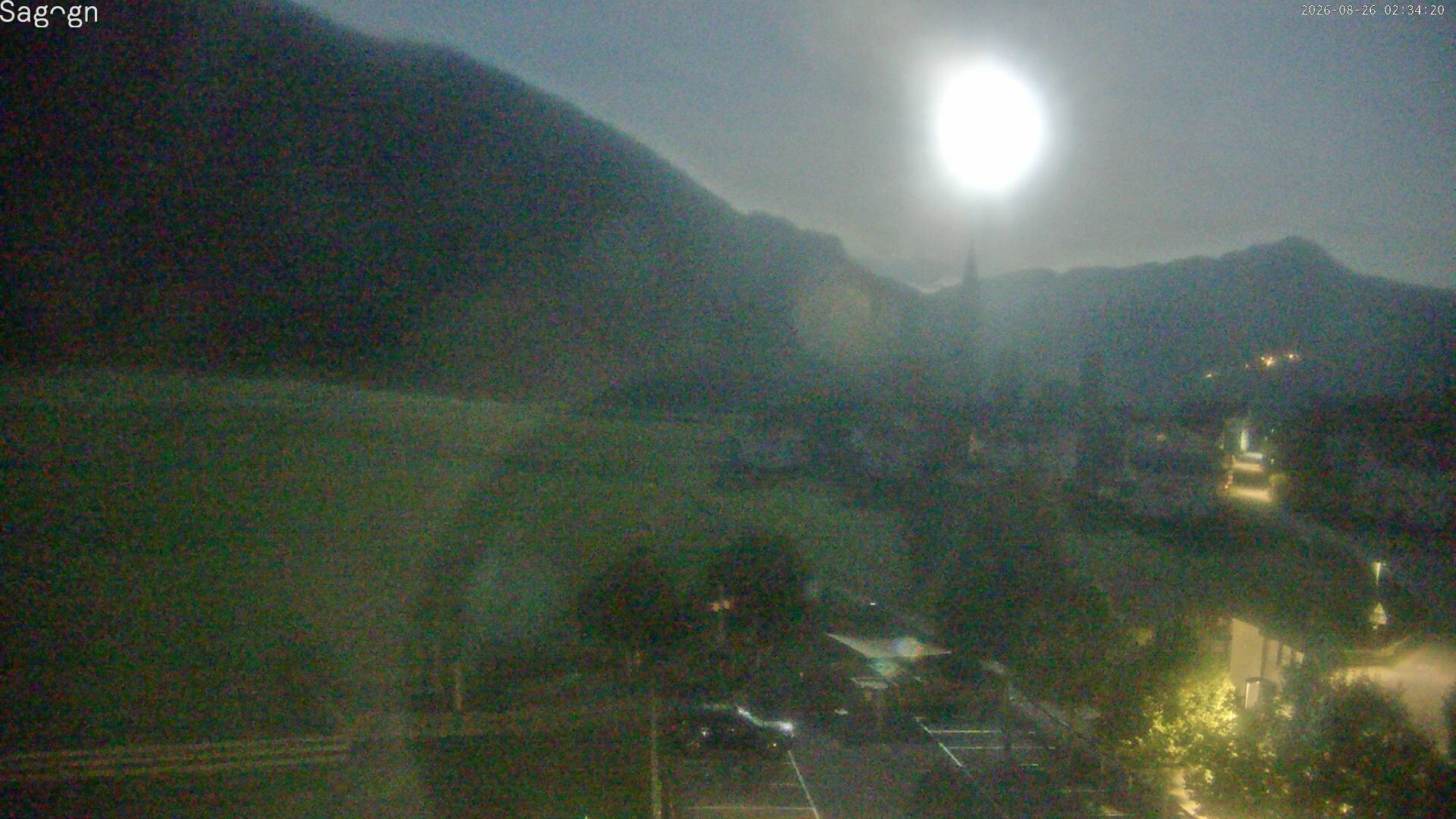 Archived image Webcam Sagogn next to Flims