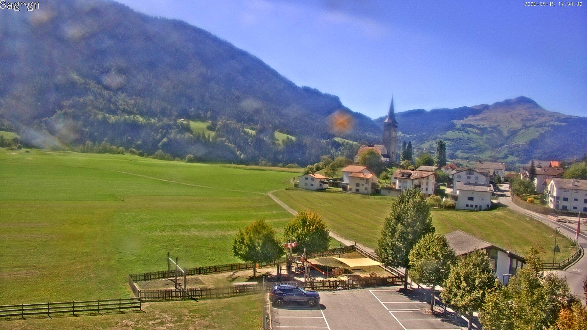 Archived image Webcam Sagogn next to Flims