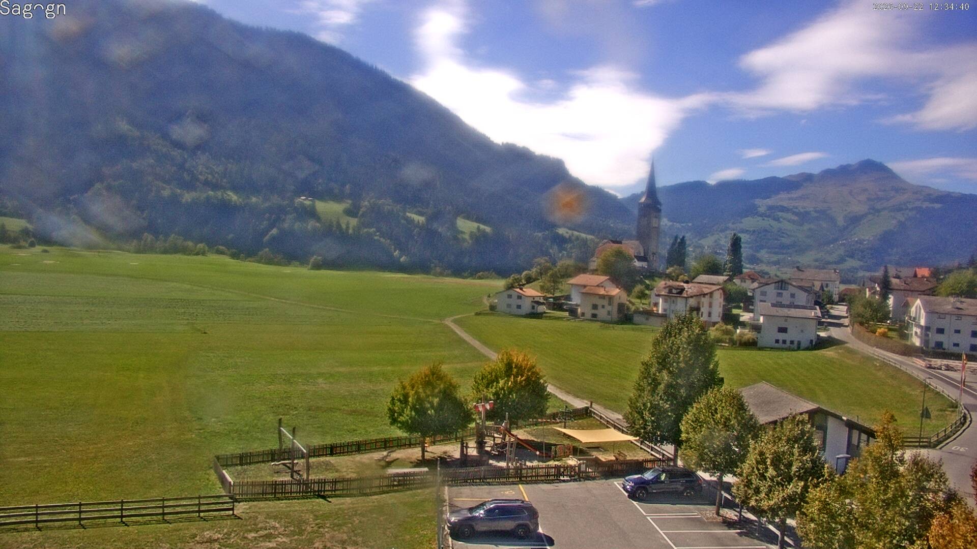 Archived image Webcam Sagogn next to Flims