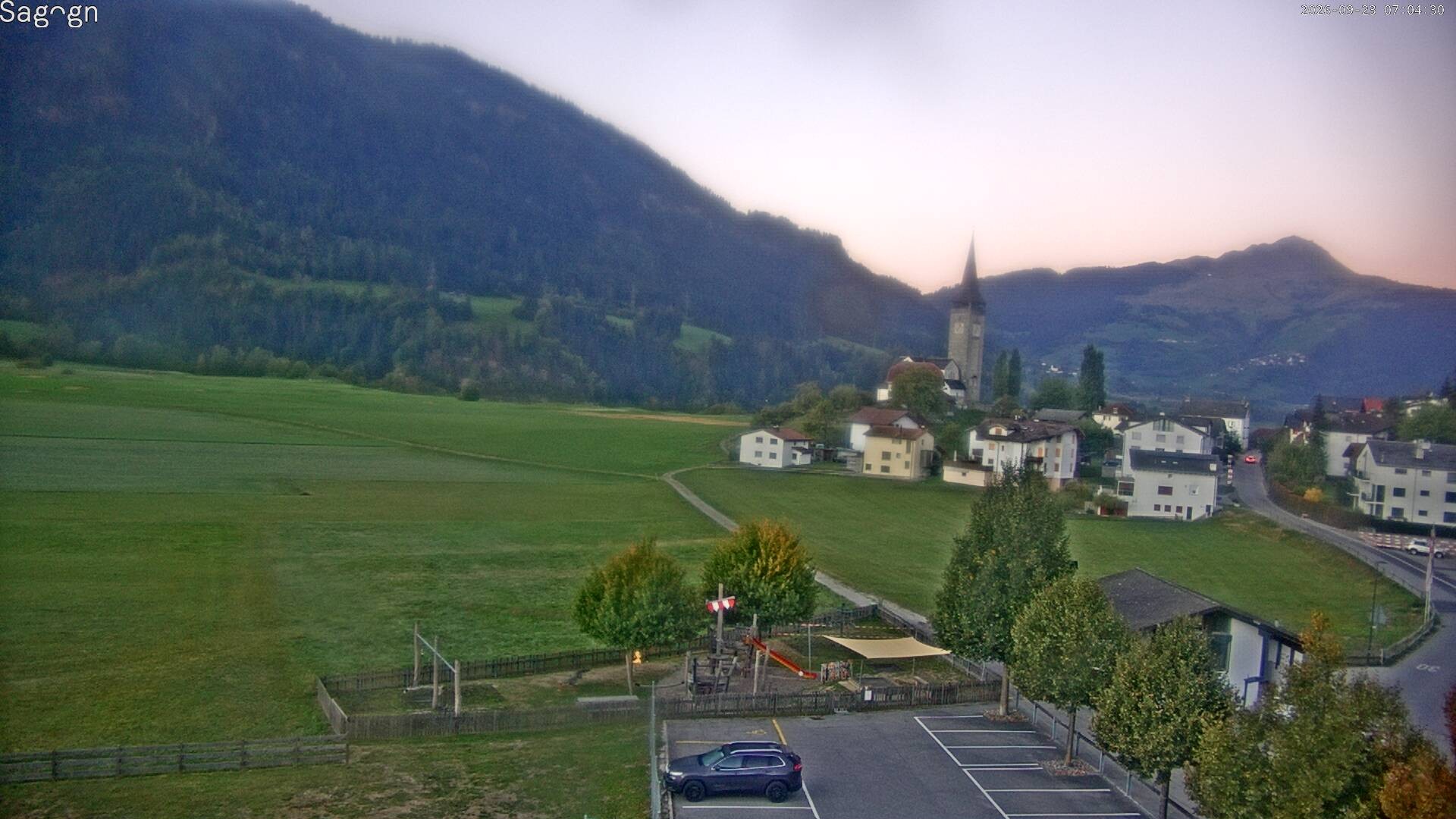 Archiv Foto Webcam Sagogn bei Flims