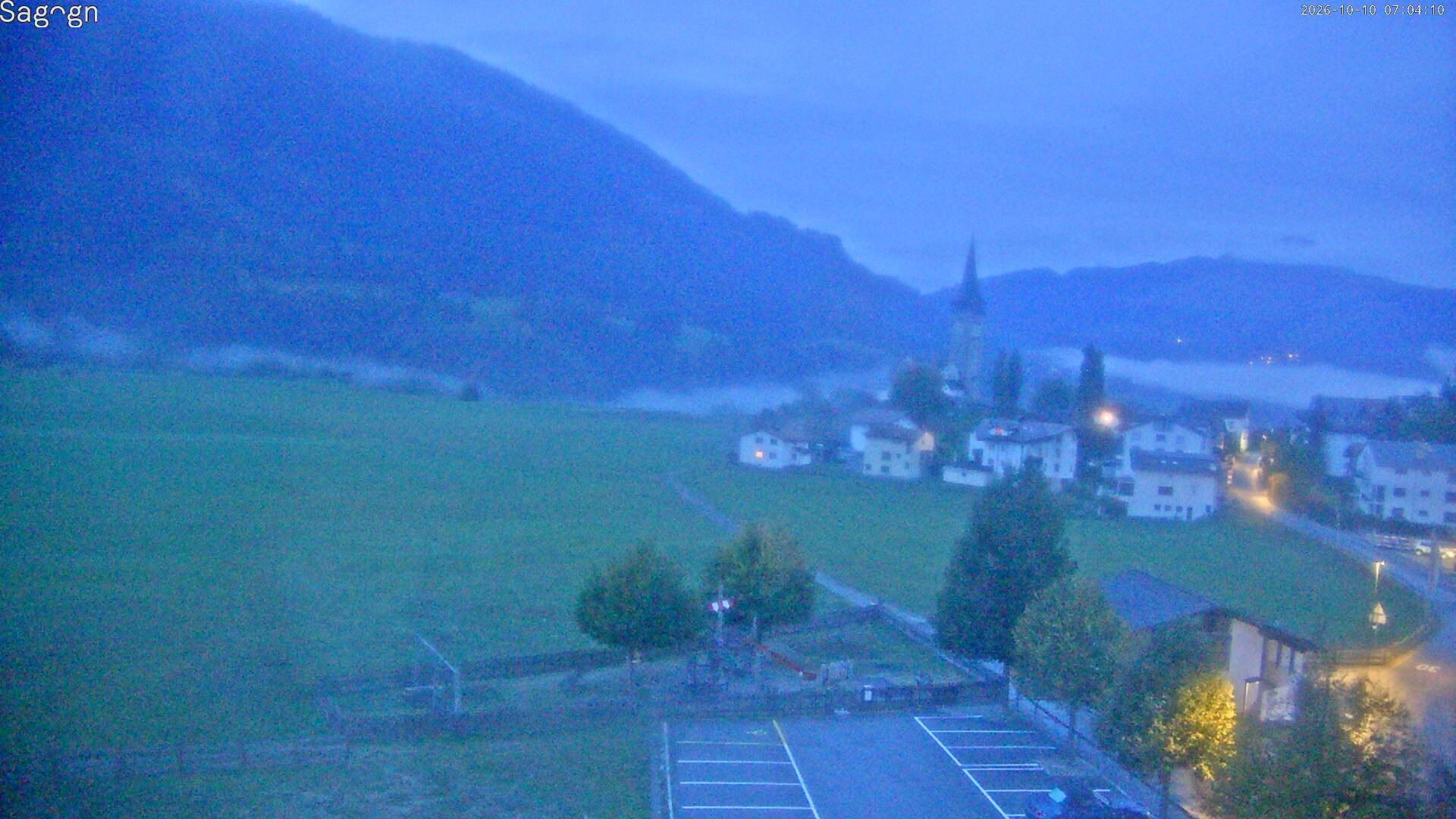 Archived image Webcam Sagogn next to Flims