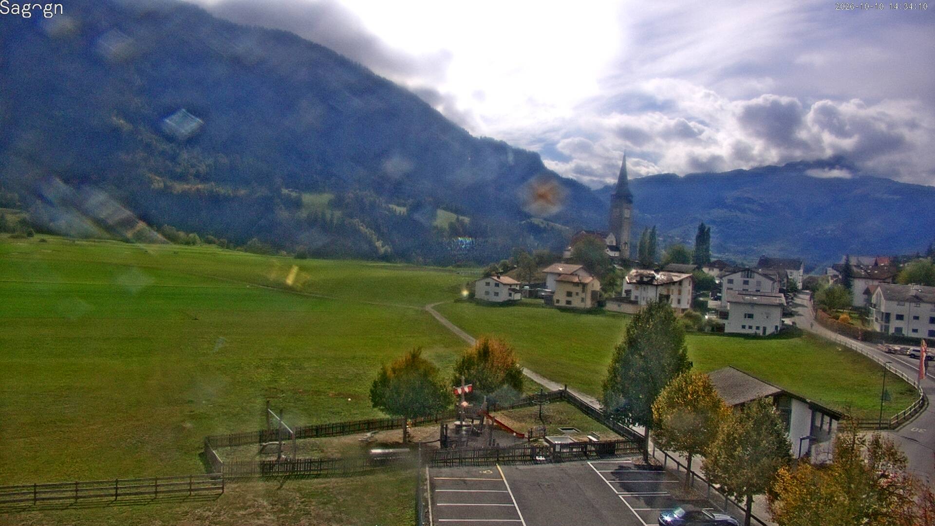 Archived image Webcam Sagogn next to Flims