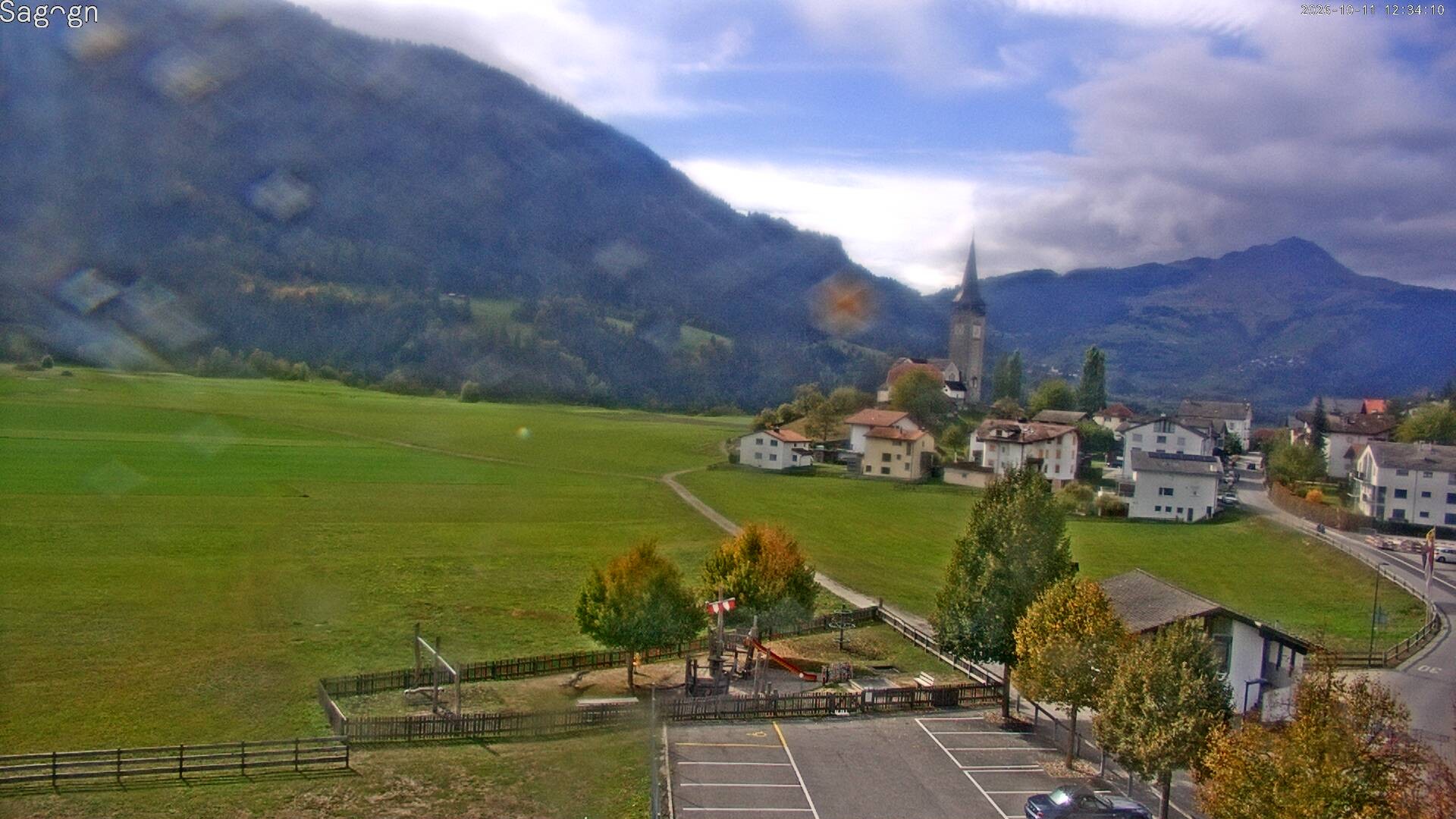 Archived image Webcam Sagogn next to Flims