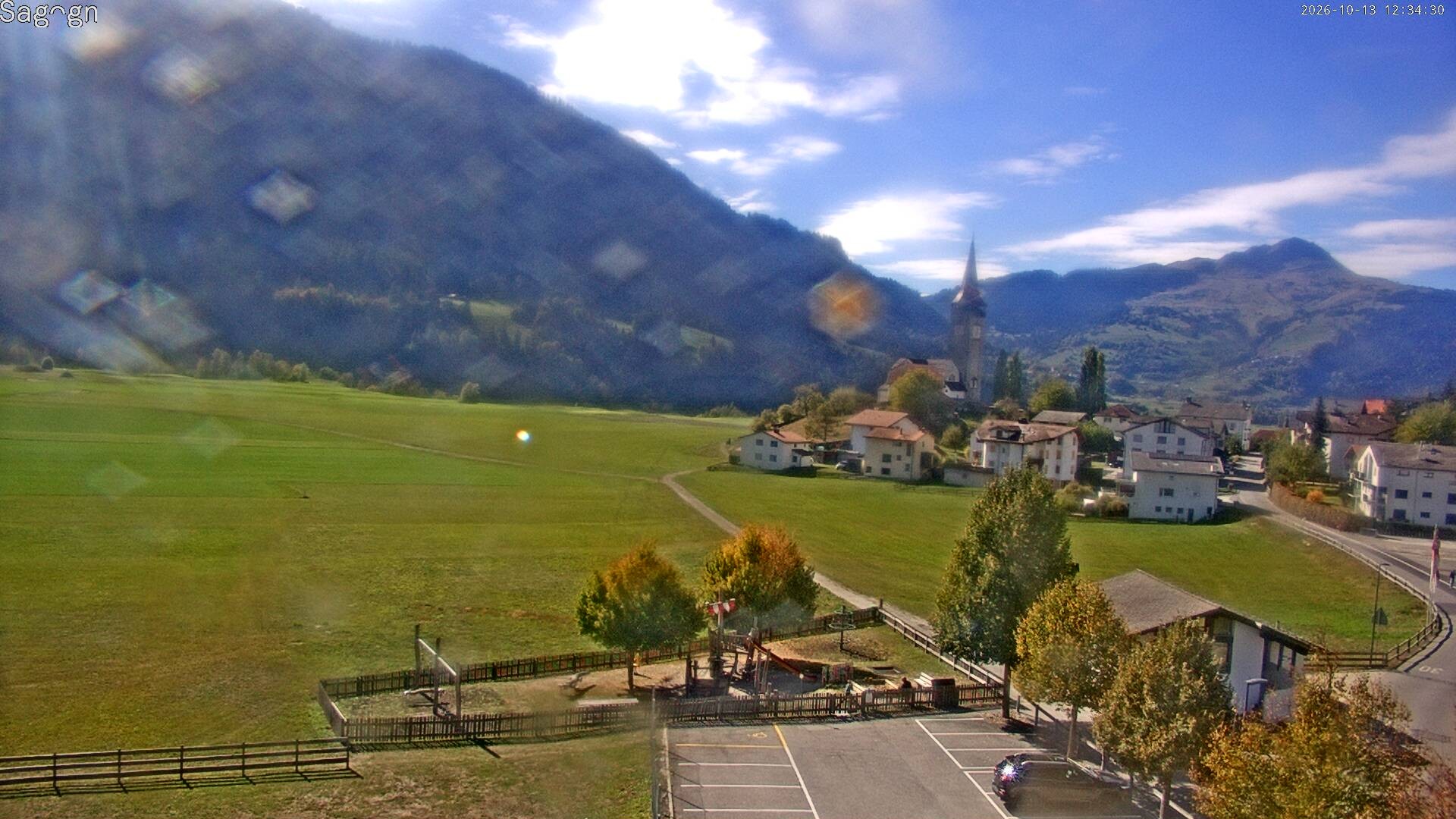 Archived image Webcam Sagogn next to Flims